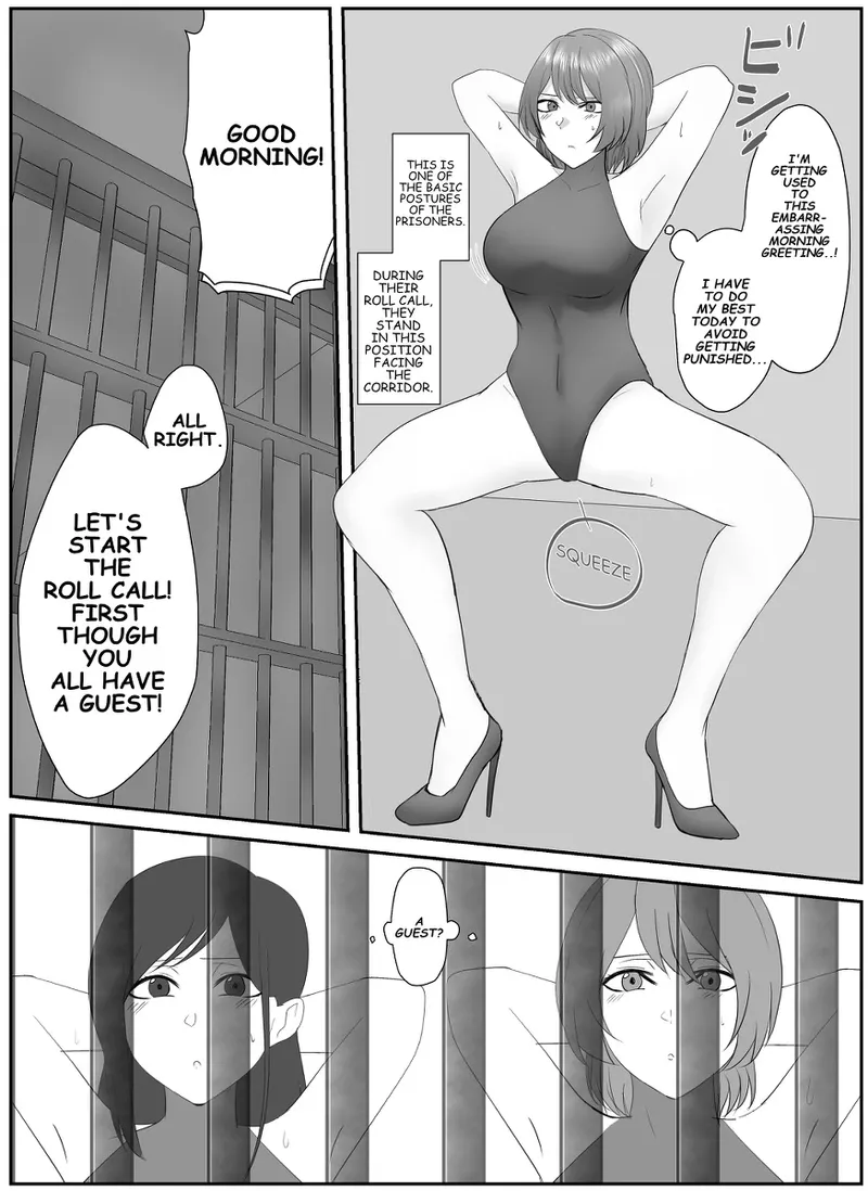 A young lady being arrested. Chapter 1-8 page 68 original parody - mouth mask bondage hentai manga - read online free