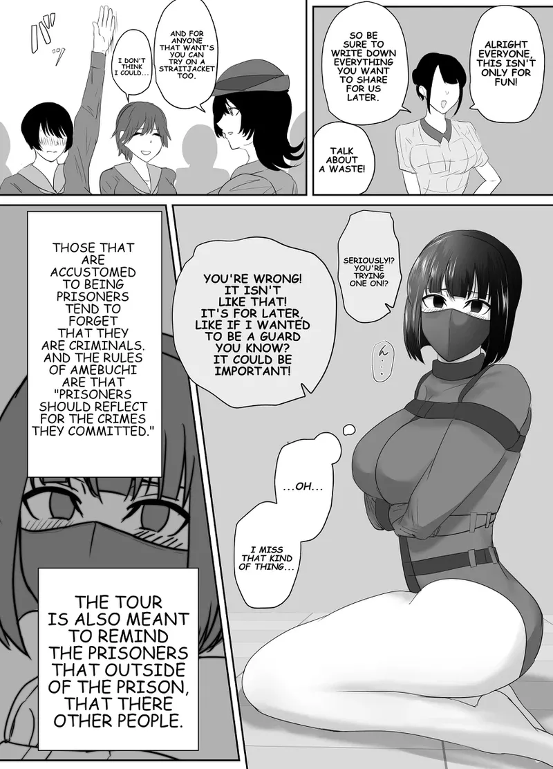 A young lady being arrested. Chapter 1-8 page 78 original parody - gag bondage hentai manga - read online free