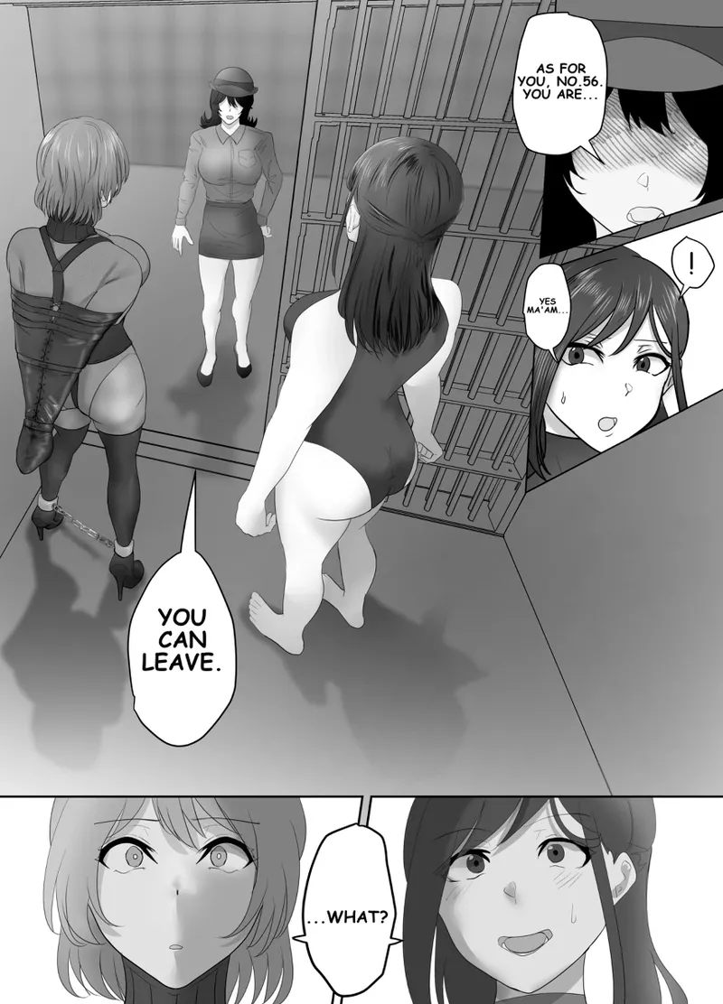 A young lady being arrested. Chapter 1-8 page 86 original parody - mouth mask bondage hentai manga - read online free