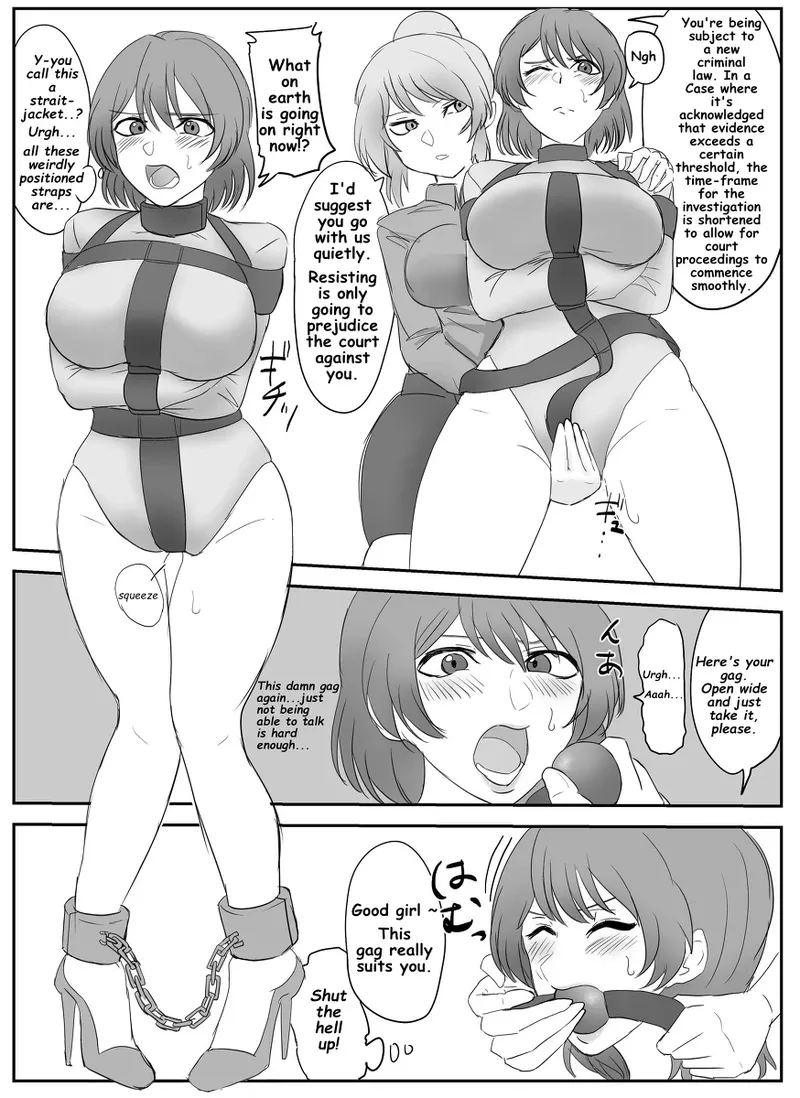 A young lady being arrested. Chapter 1-8 - Page 9