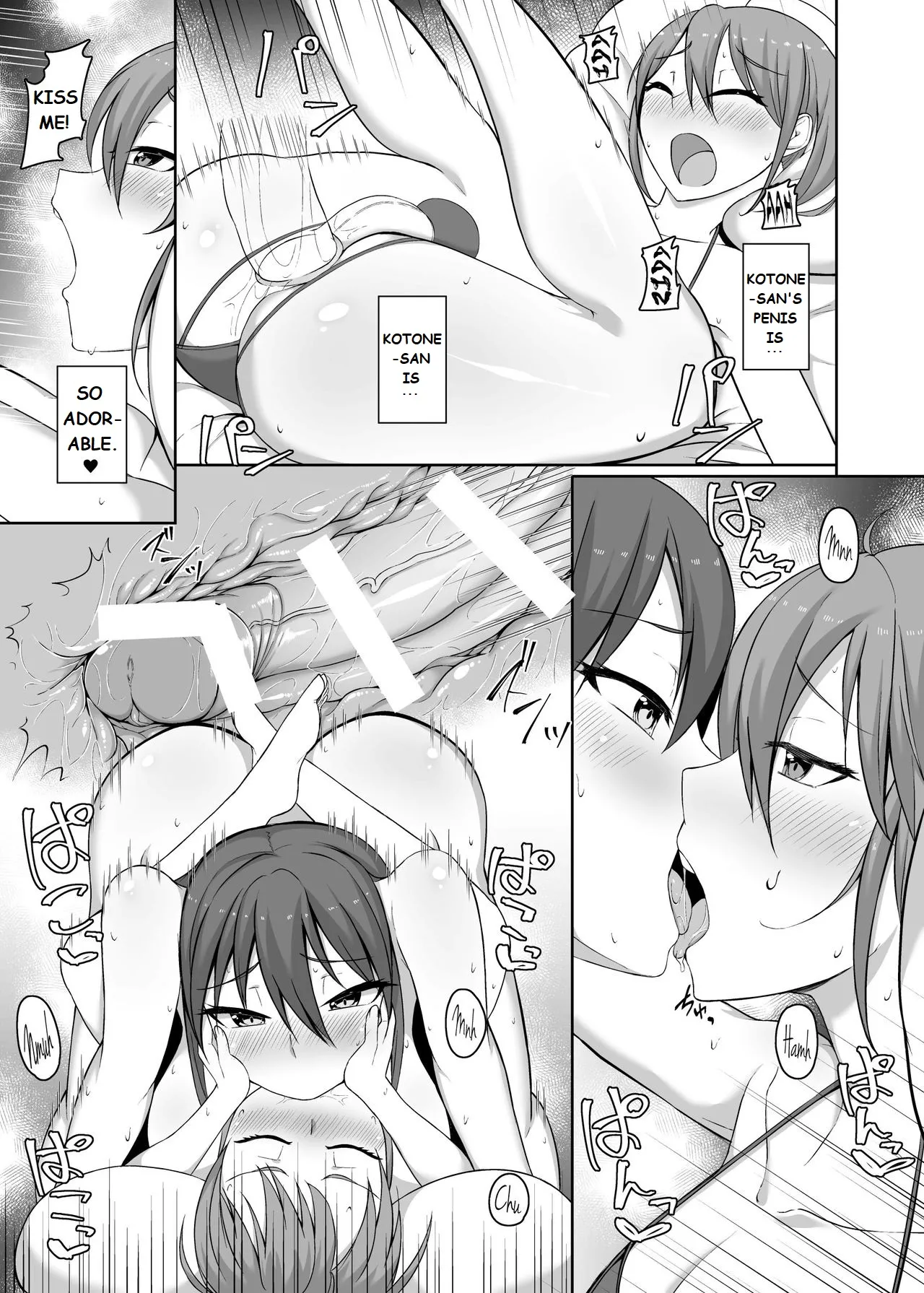 Kotone And Kyoya page 20 original parody - crossdressing dickgirl on male hentai manga - read online free