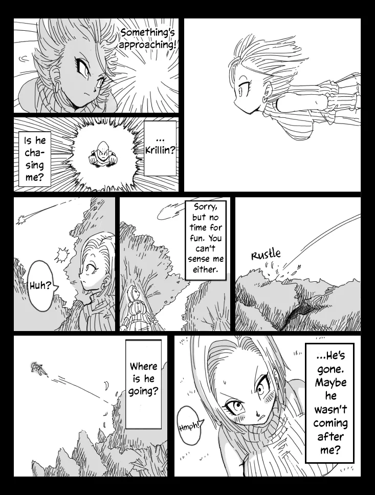 DRAGON ROAD 8 page 10 featuring android 18 dragon ball z parody - big breasts cheating hentai manga - read online free