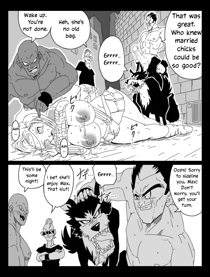DRAGON ROAD 8 page 27 featuring android 18 dragon ball z parody - sole female big areolae hentai manga - read online free