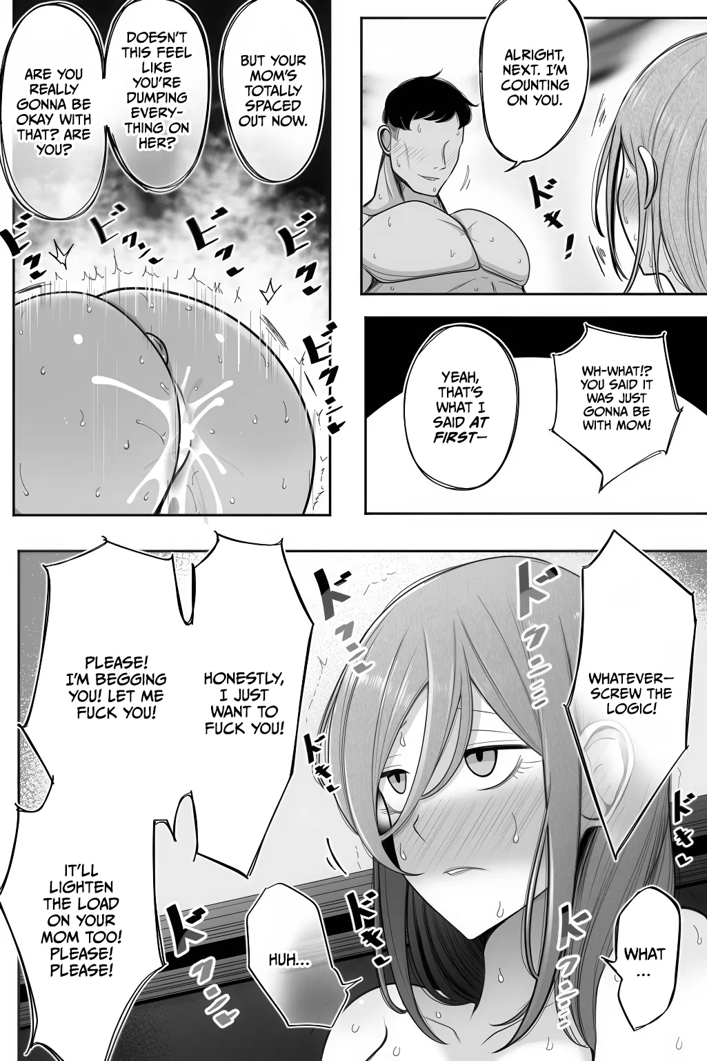 Oyako Netorase Oba to Kanojo o Daite Kudasai page 43 original parody - milf big breasts hentai manga - read online free
