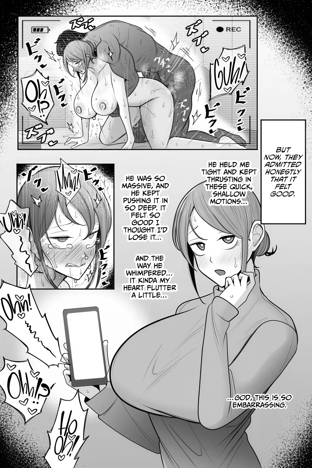 Oyako Netorase Oba to Kanojo o Daite Kudasai page 68 original parody - milf big breasts hentai manga - read online free