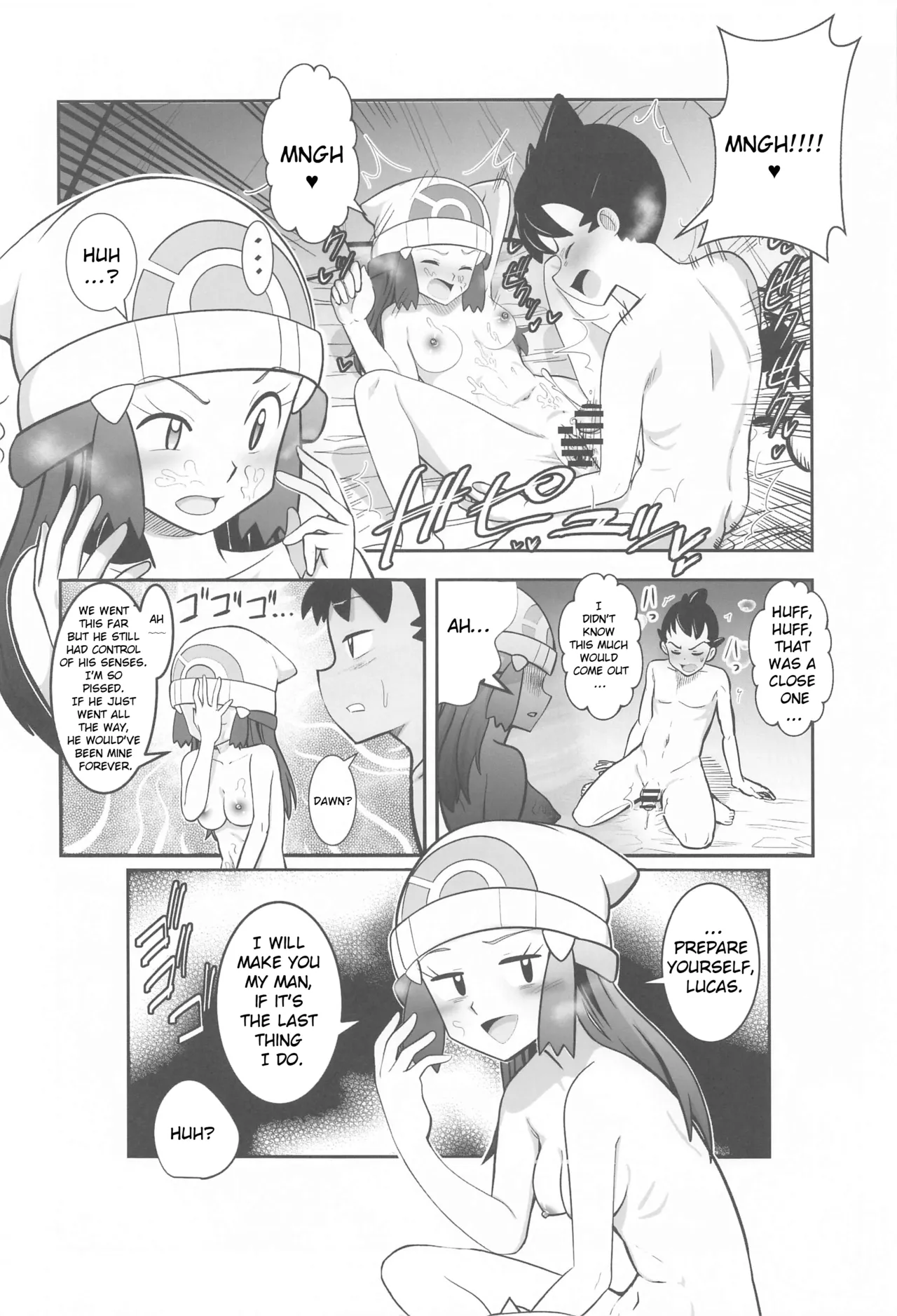 Hikari to Yuganda Junai Tent page 15 featuring dawn pokemon parody - nakadashi x-ray hentai manga - read online free