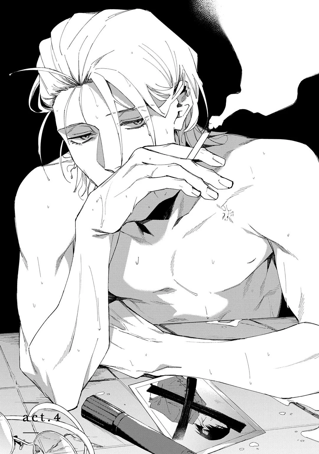 Deep Blue page 113 - yaoi males only hentai manga - read online free