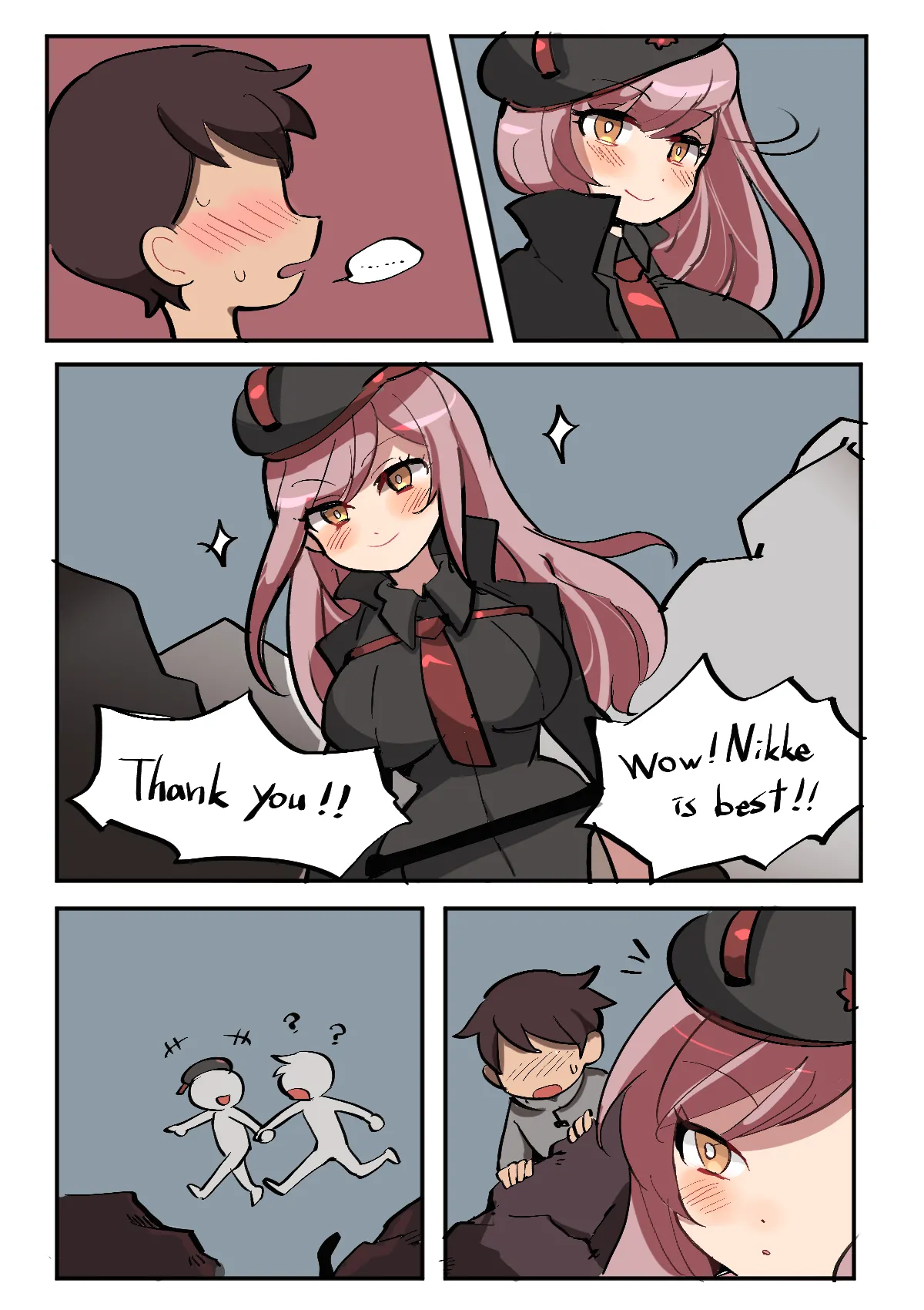 Nikke Transformation / 妮姬改造 page 9 goddess of victory nikke parody - anal shemale hentai manga - read online free