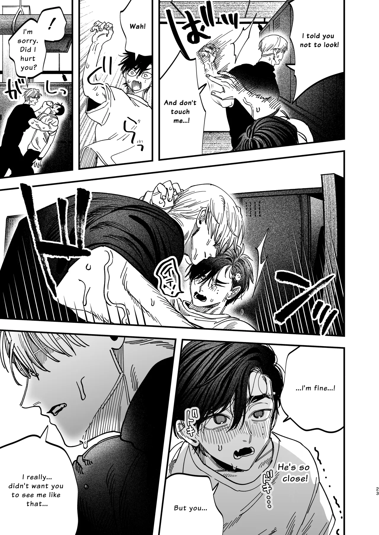 The Beefy Stoic Surgeon is Obsessed with His Younger Golden-Retriever Nurse's Cock! page 24 original parody - sweating kissing hentai manga - read online free