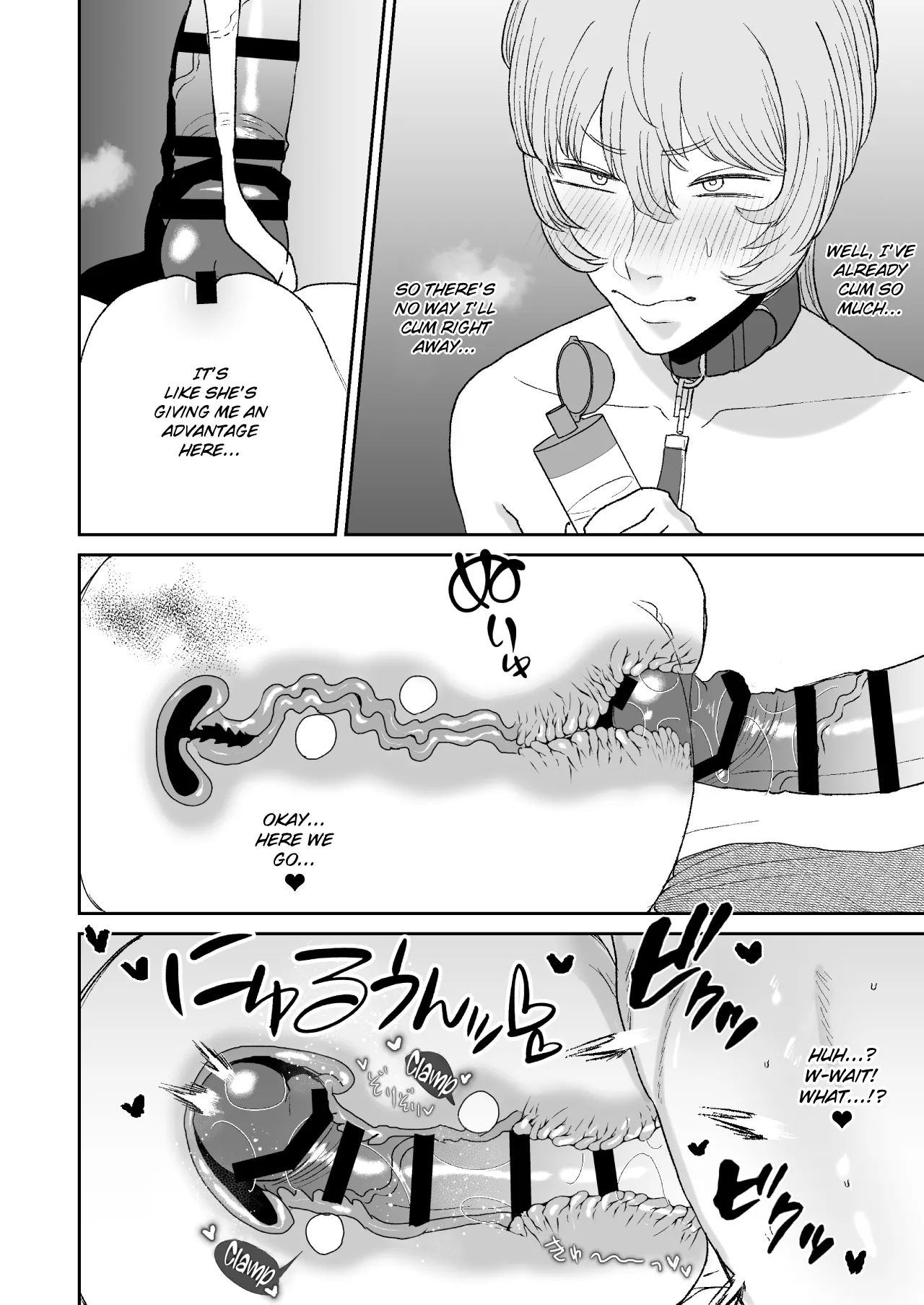 [Okuchi no Okuchi (Watari Kaoru)] Boku wa Maso ga Daikoubutsu na Onee-san no Omocha | I’m the Toy of a Masochist’s Lover Onee-san [English] page 25 original parody - paizuri multiple orgasms hentai manga - read online free