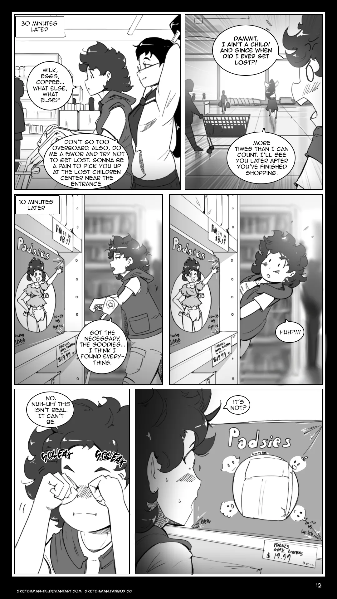 Sketchman new comic page 12 - infantilism diaper hentai manga - read online free