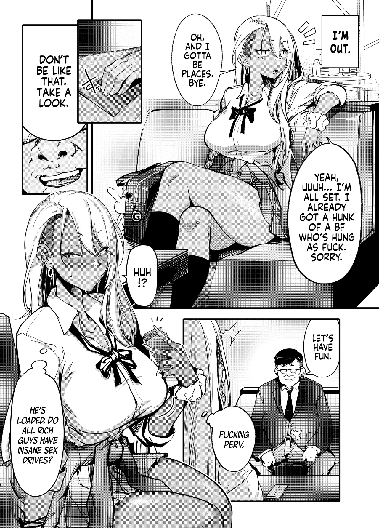 Namaiki JK ga Wakaraserareru Hon | Putting a Cheeky Gyaru in Her Place - Page 9