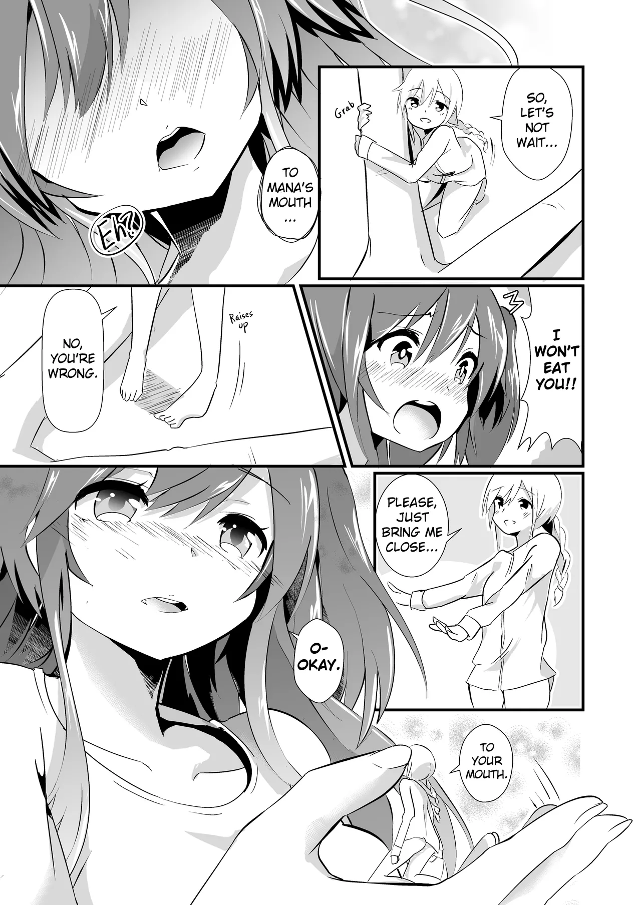 Jikkakuchou Hokan no Mana page 41 original parody - yuri females only hentai manga - read online free
