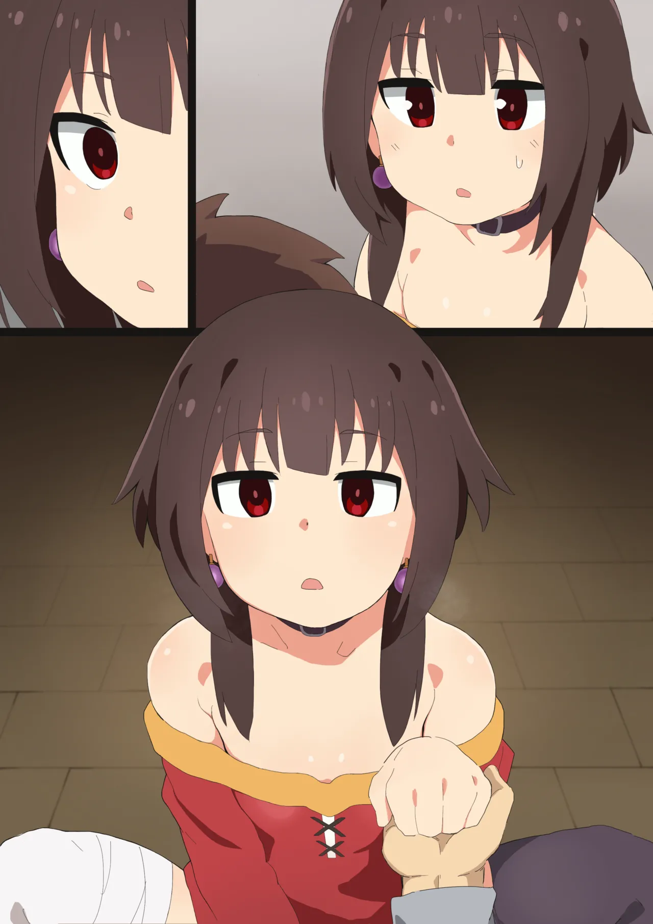 Konosuba Hypnotic Earrings page 10 featuring aqua kono subarashii sekai ni syukufuku o parody - big breasts mind control hentai manga - read online free