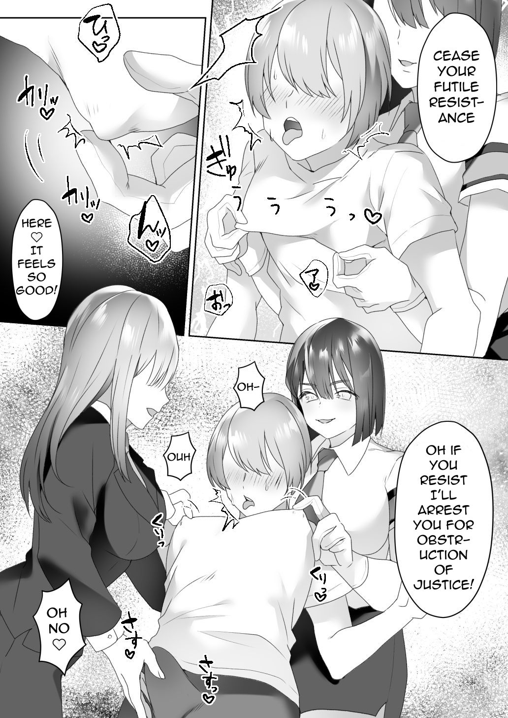 Jiikoui Torishimarikan page 16 original parody - femdom mosaic censorship hentai manga - read online free