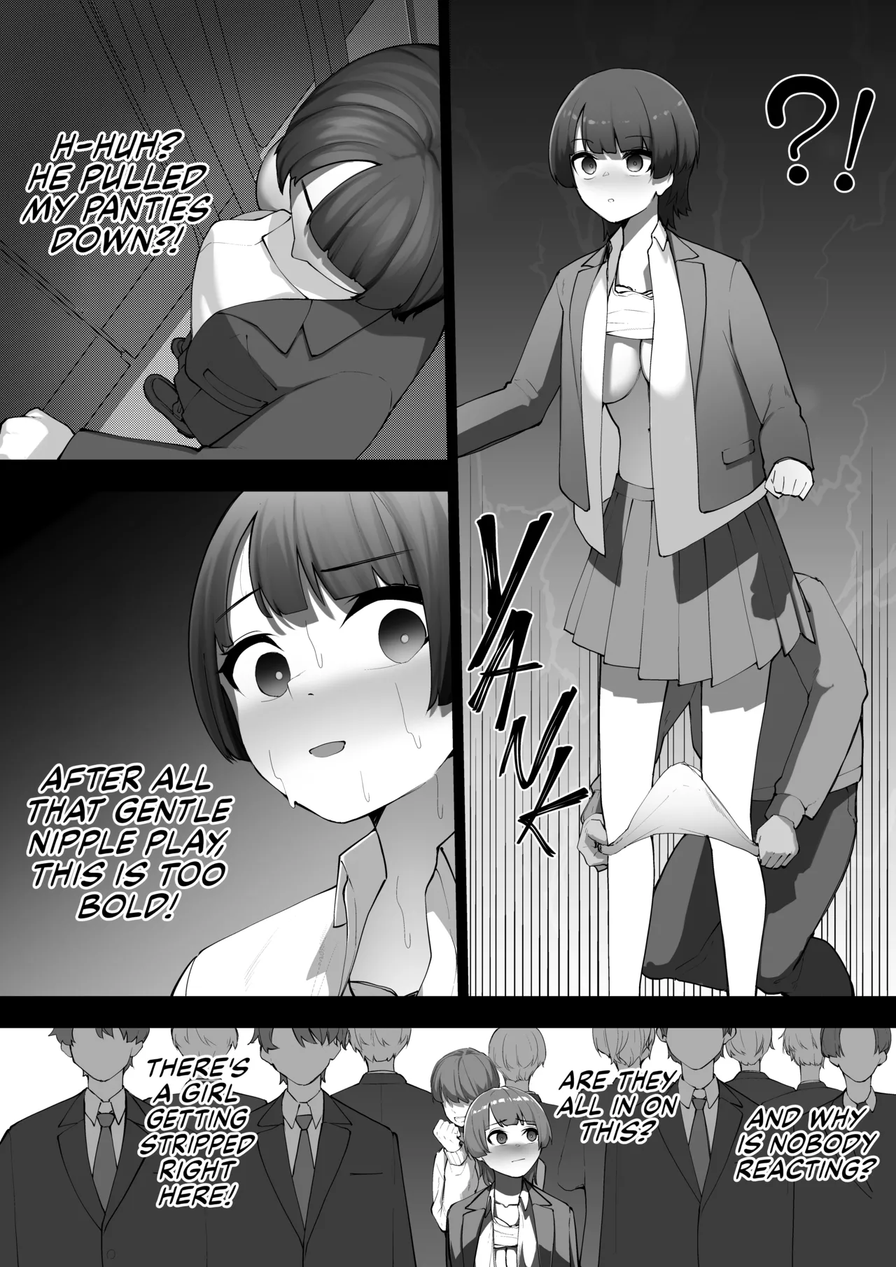 Manin Densha | Full Train page 19 original parody - sole female sole male hentai manga - read online free