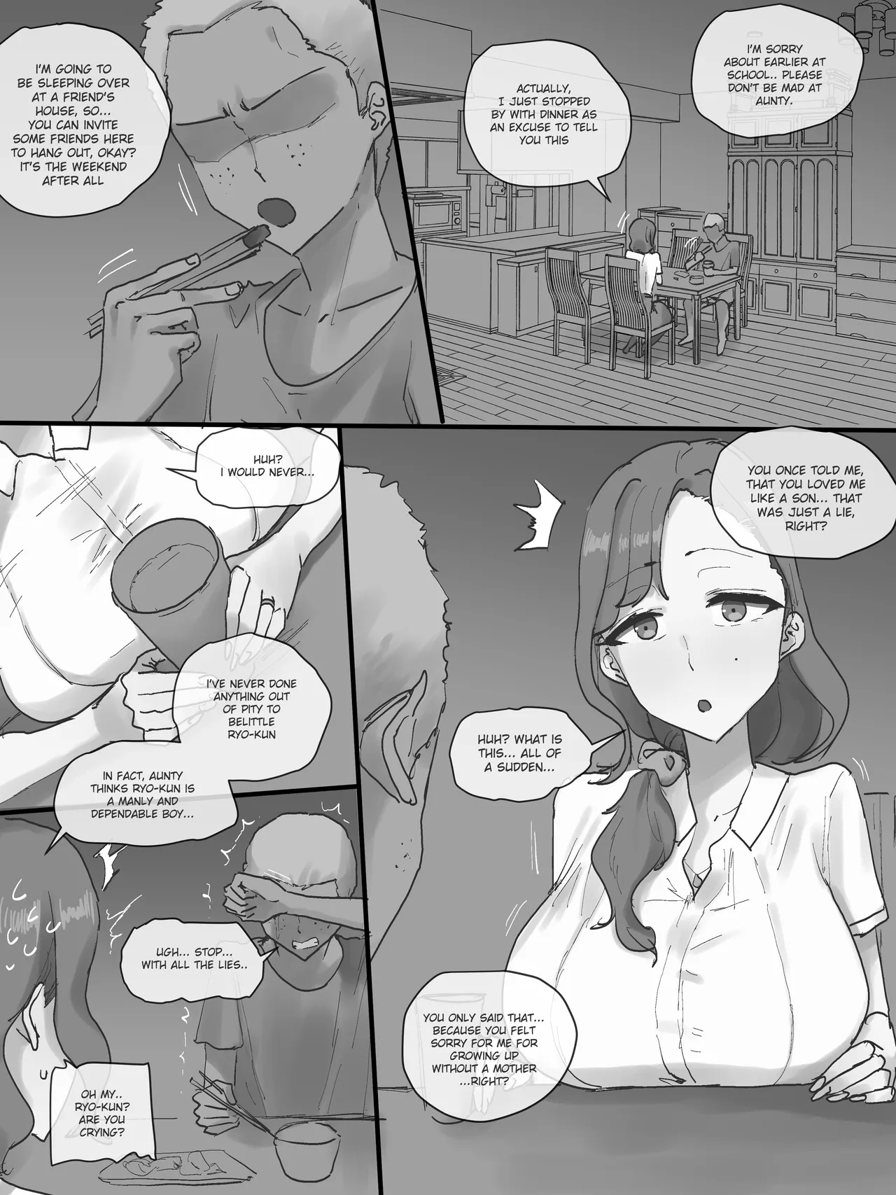 Motherly page 15 original parody - milf sweating hentai manga - read online free