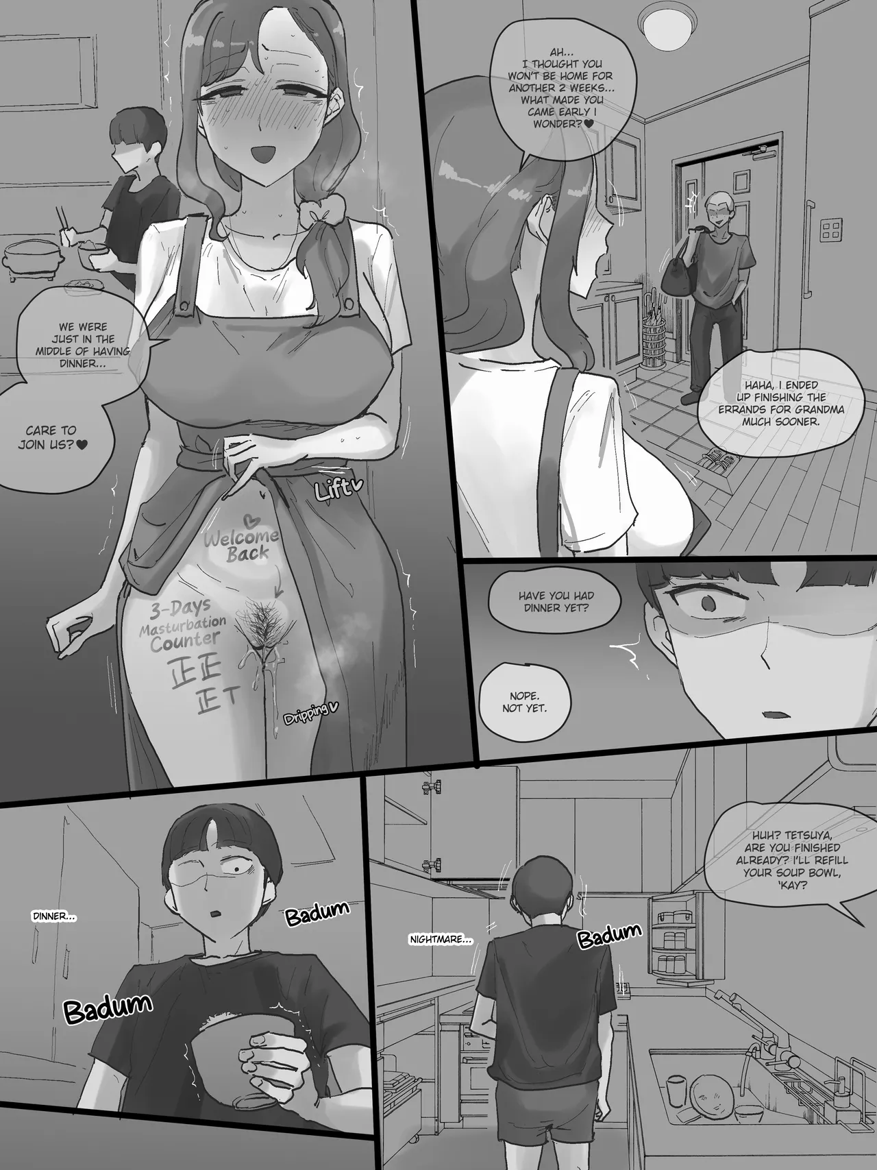 Motherly page 61 original parody - milf sweating hentai manga - read online free