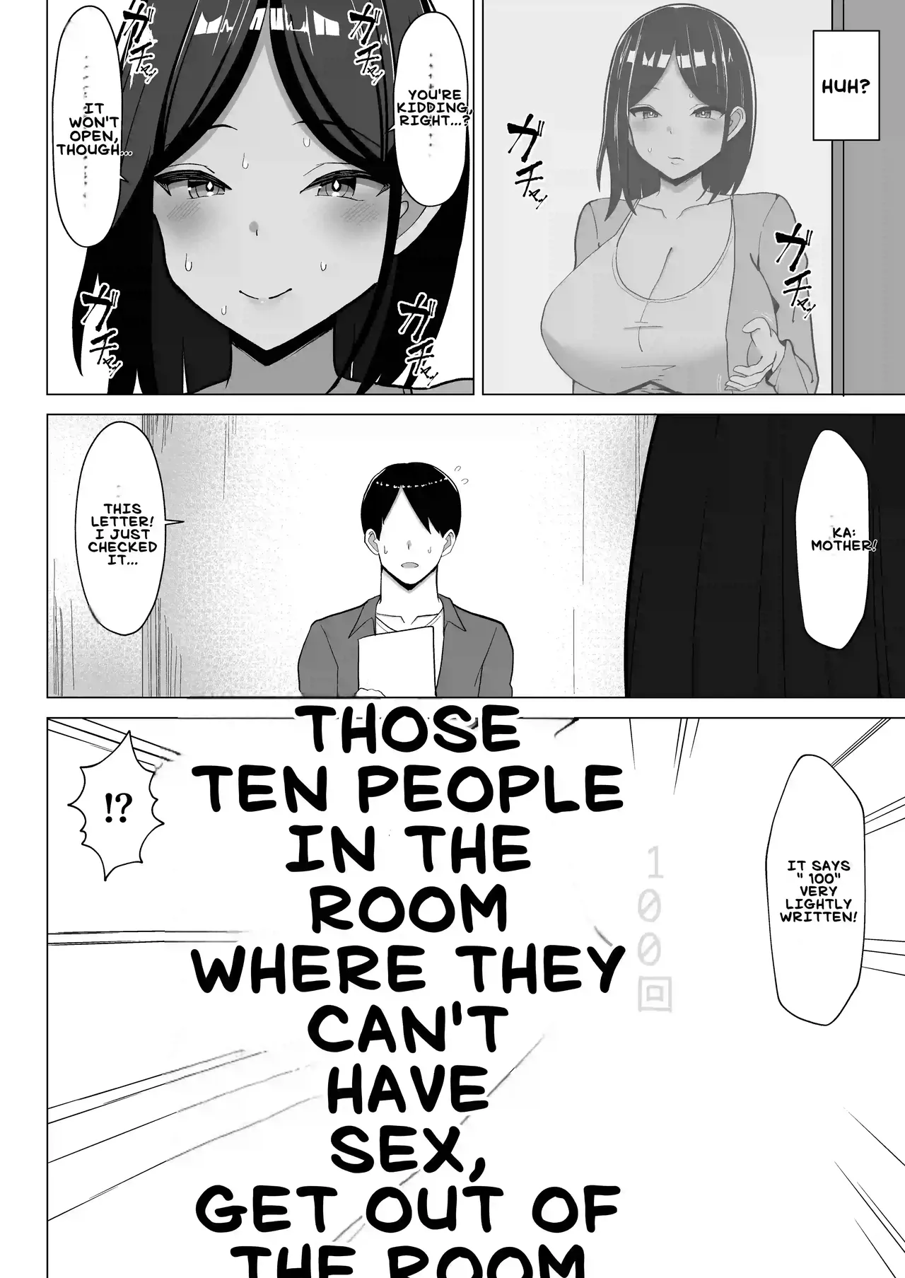 [Mustard Teikoku (Europia)] Kaa-chan to Sex Shinai to Derarenai Heya ~Kuchiurusai Haha to Hankouki no Ore~ | My annoying Mother and I, who's going through rebellious Phase [English] [BroadHareBreeder] page 47 original parody - sole female sole male hentai manga - read online free