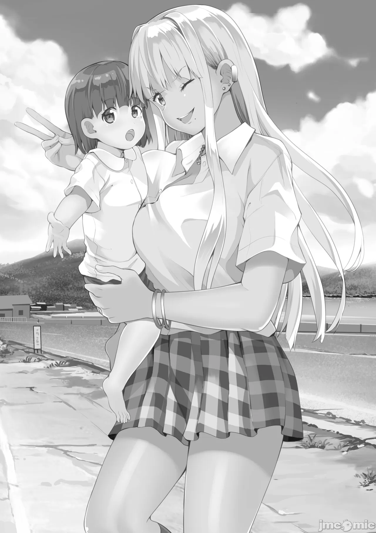 続 田舎の黒ギャルJKと結婚した日常 page 24 original parody - multi-work series watermarked hentai manga - read online free