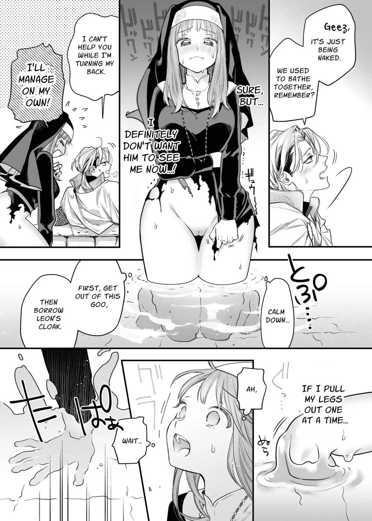 Tada no Osananajimi no Hazudatta Kiyoshi Kishi ga Danjon no Misshitsu de Sekinen no Shūchaku o Kokuhaku Shitekita!?｜The Holy Knight Who Was Supposed To Be My Friend Confesses His Obsession For Me In A Dungeon Room page 26 original parody - sole female sole male hentai manga - read online free