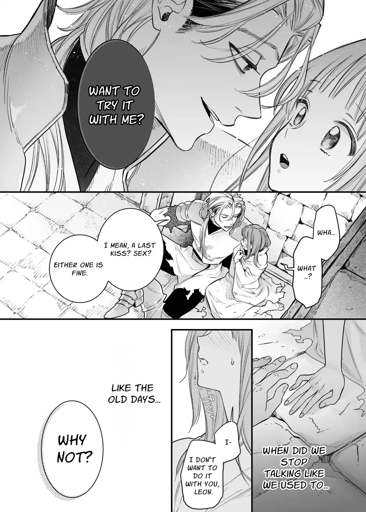 Tada no Osananajimi no Hazudatta Kiyoshi Kishi ga Danjon no Misshitsu de Sekinen no Shūchaku o Kokuhaku Shitekita!?｜The Holy Knight Who Was Supposed To Be My Friend Confesses His Obsession For Me In A Dungeon Room page 41 original parody - sole female sole male hentai manga - read online free
