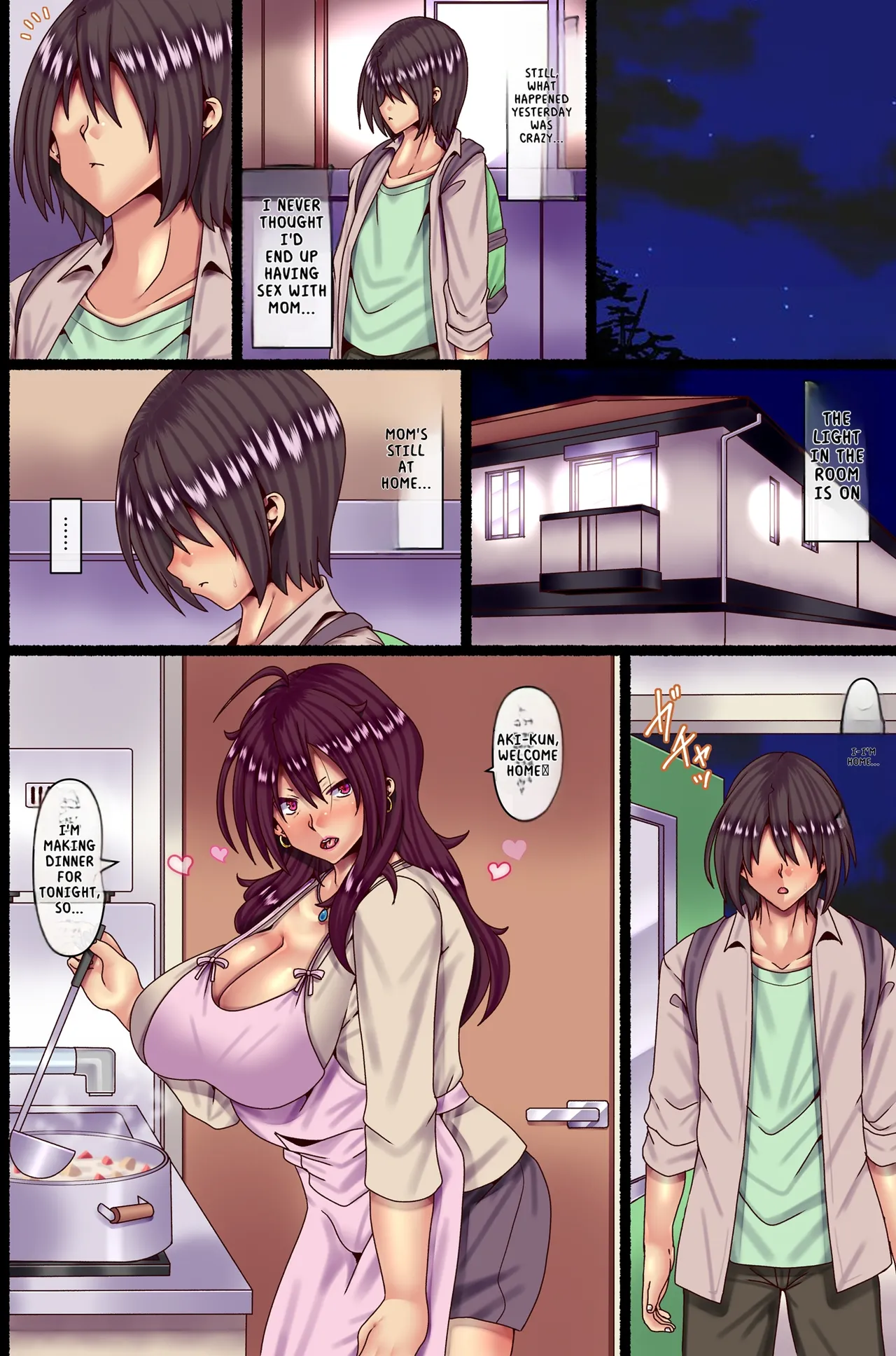 Otokoun nai Hahaoya ni Koi o Shite Ninshinsasete... | Luck with Men even if you Fall in Love with your Mother and get her Pregnant page 17 original parody - milf big breasts hentai manga - read online free