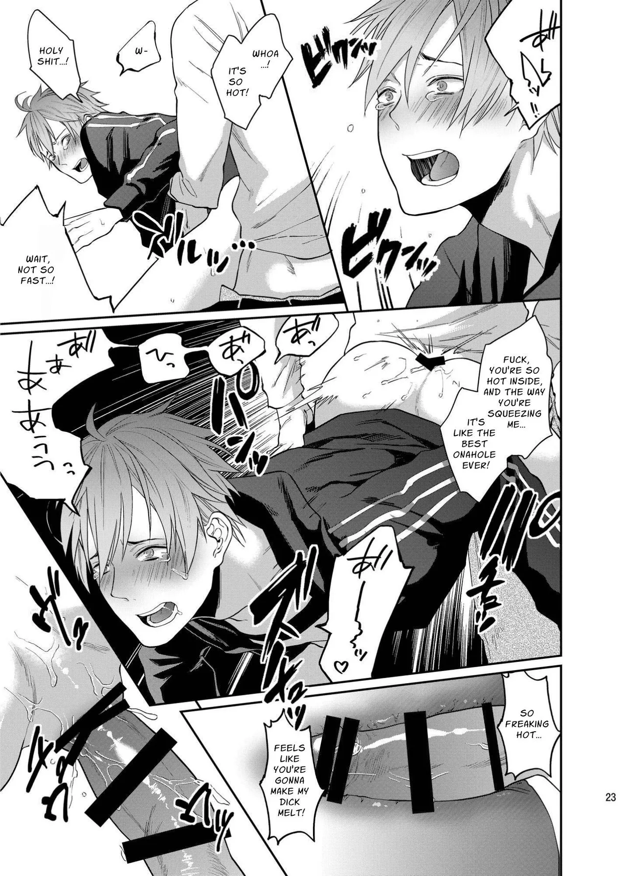 Fun, Sloppy Drunk Sex page 23 original parody - pegging double anal hentai manga - read online free