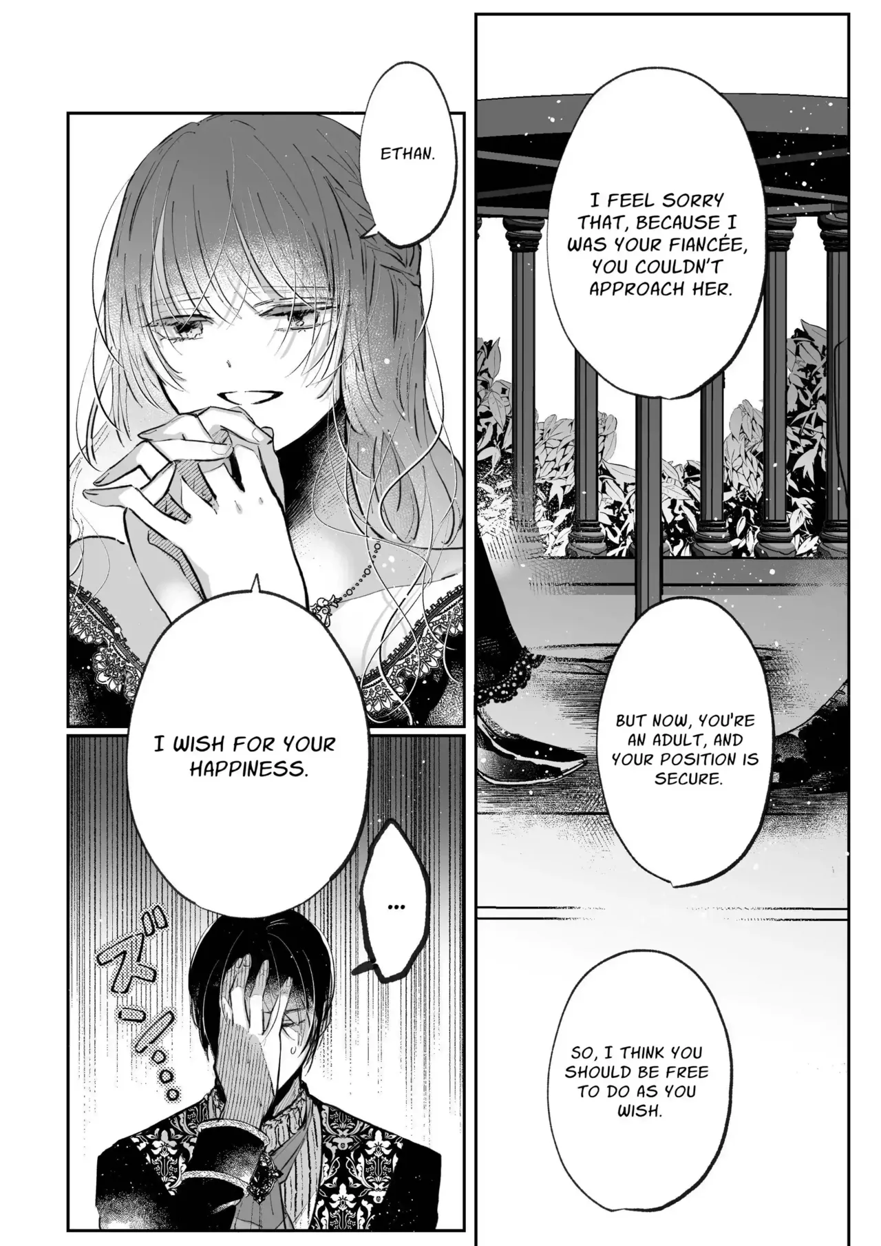 Zense o Omoidashita Akuyaku Reijou wa Fiancé no to Ai ni Tsukamatta｜The Villainess Who Recalled Her Past Life Was Caught in the Obsessive Love of Her Fiancé page 42 original parody - kissing big breasts hentai manga - read online free