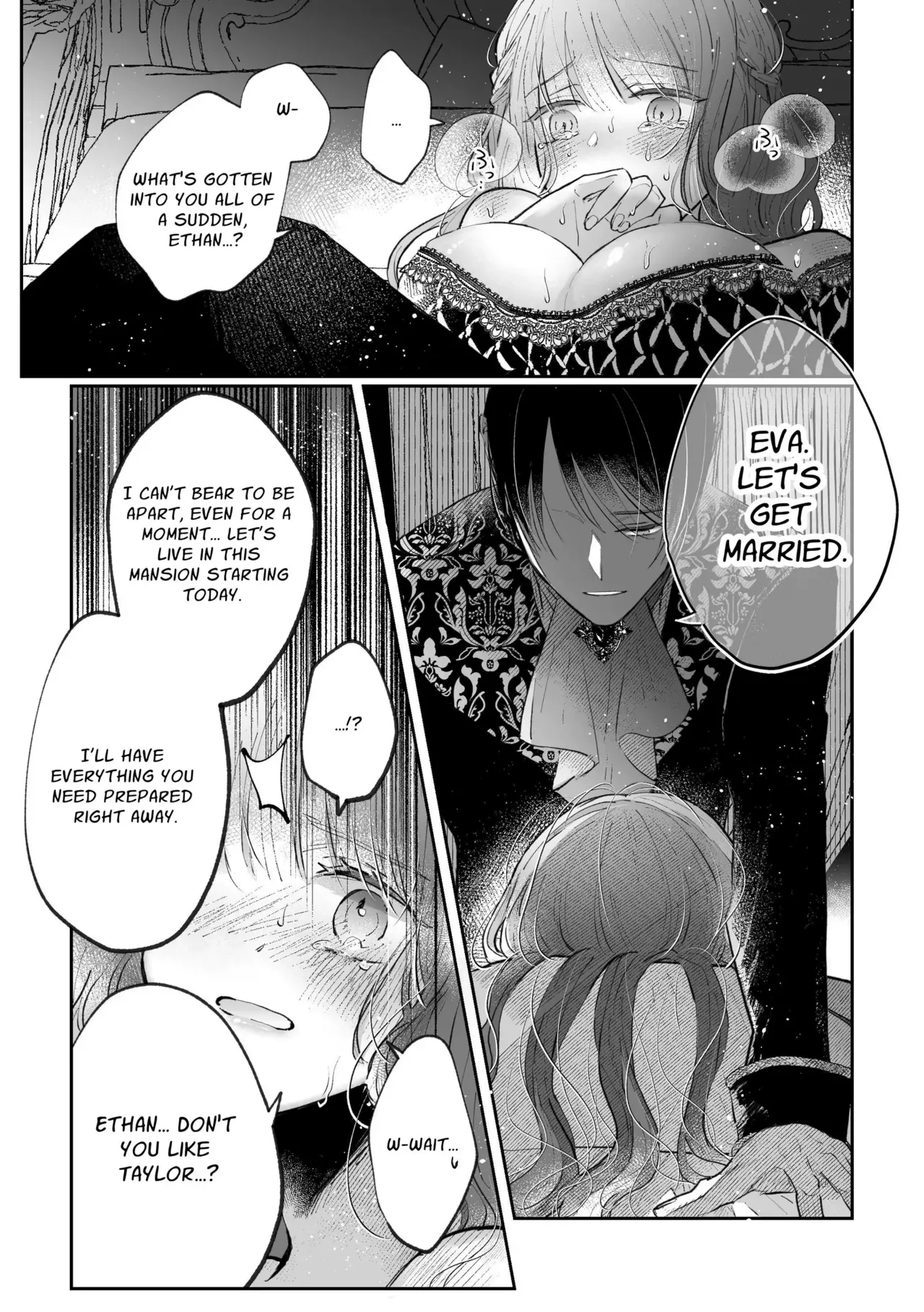 Zense o Omoidashita Akuyaku Reijou wa Fiancé no to Ai ni Tsukamatta｜The Villainess Who Recalled Her Past Life Was Caught in the Obsessive Love of Her Fiancé page 70 original parody - kissing big breasts hentai manga - read online free