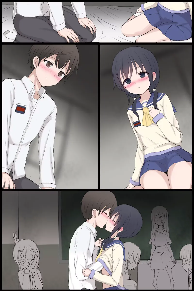 skeb Request page 13 featuring ayumi shinozaki corpse party parody - sweating kissing hentai manga - read online free