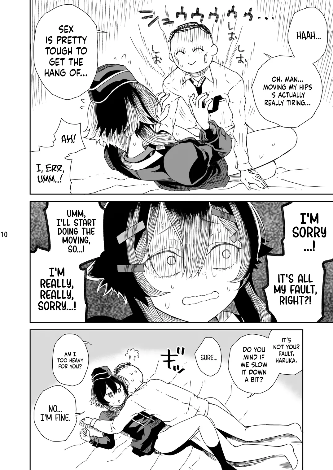 Sensei ni Goaisatsu o | Giving My Regards to Sensei page 13 featuring sensei blue archive parody - sole female sole male hentai manga - read online free