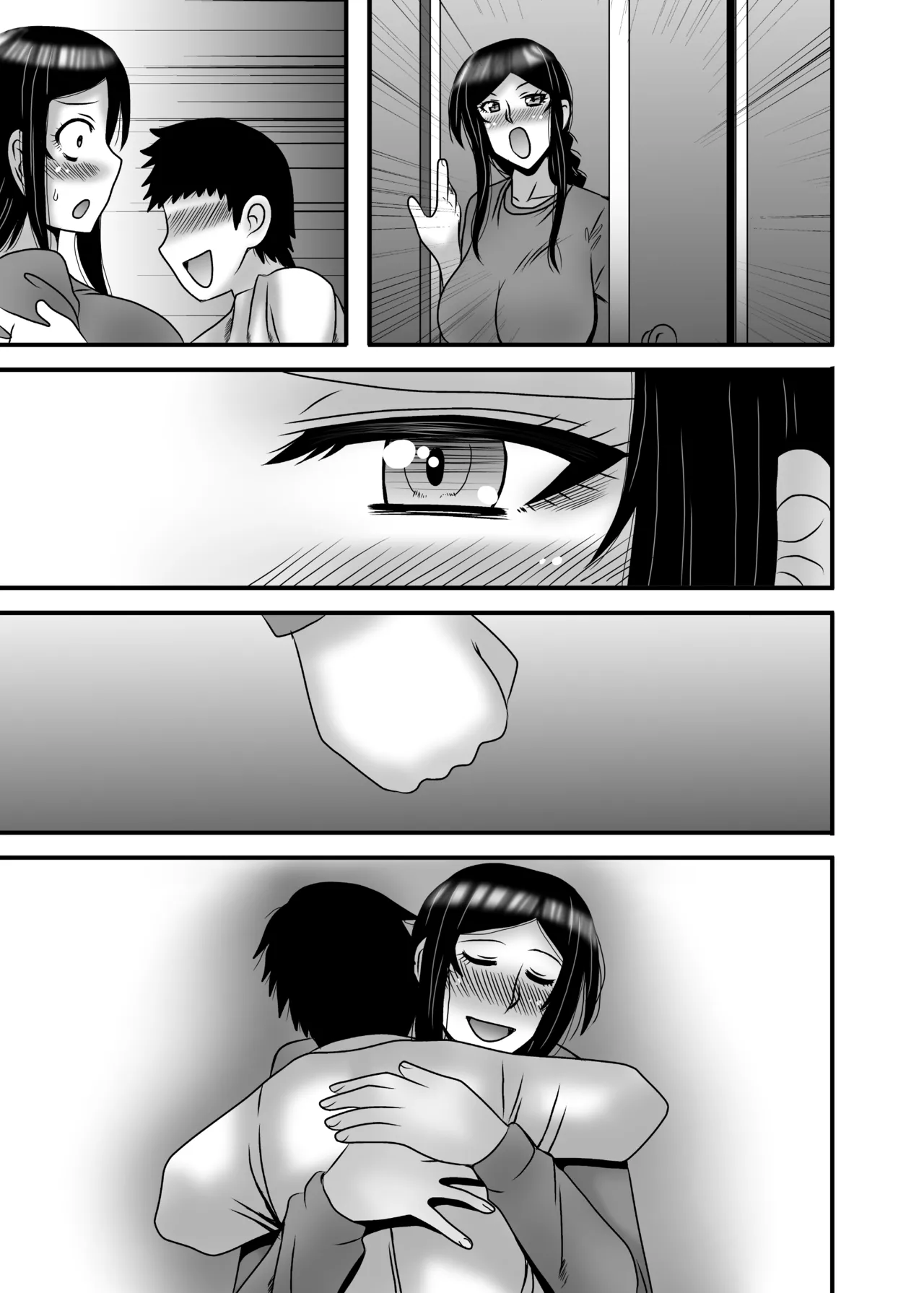 Yasashikute Kyonyuu no Okaa-san ga Musuko Chinpo de Baka ni Nacchau Hanashi 4 page 101 original parody - sole female sole male hentai manga - read online free