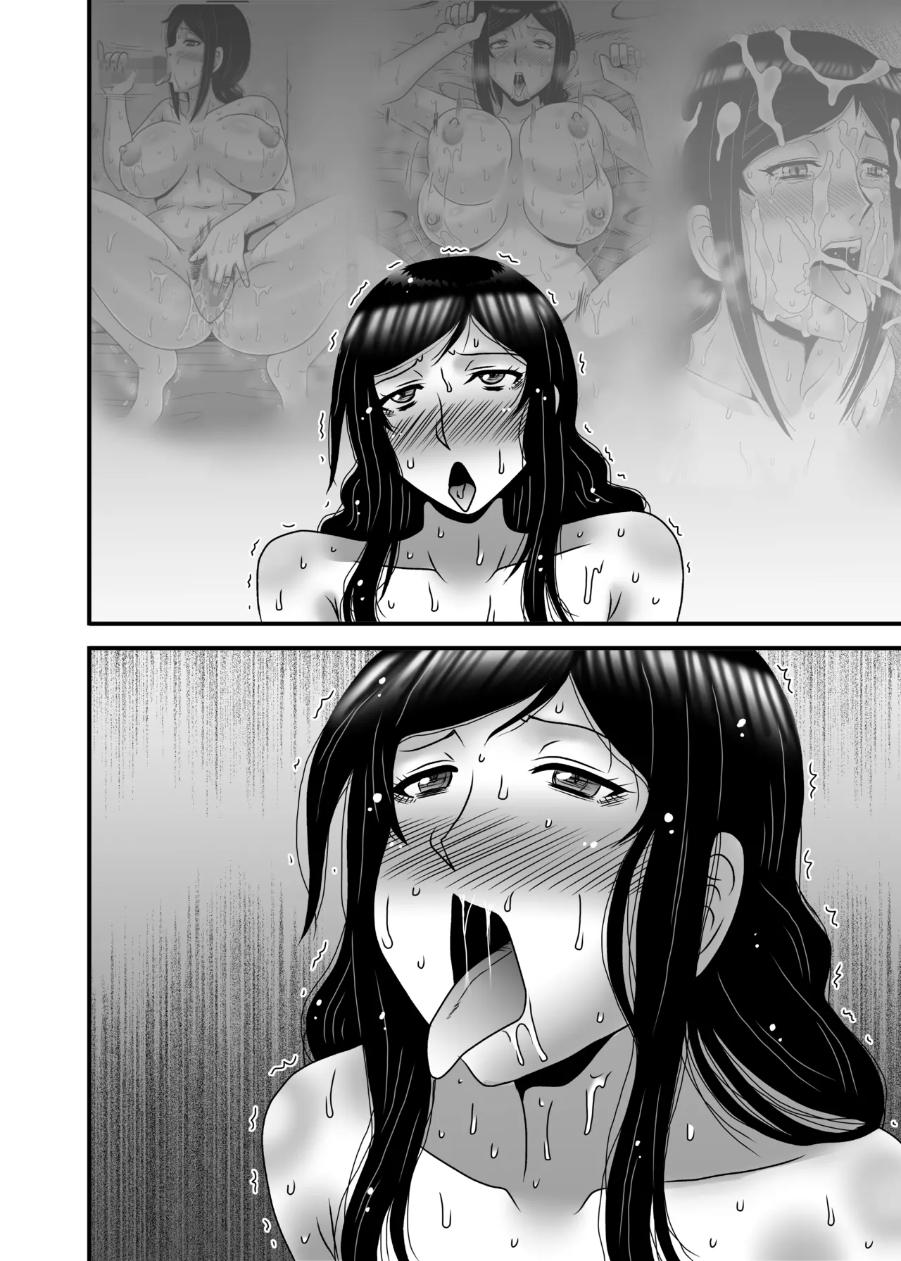 Yasashikute Kyonyuu no Okaa-san ga Musuko Chinpo de Baka ni Nacchau Hanashi 4 page 96 original parody - milf big breasts hentai manga - read online free
