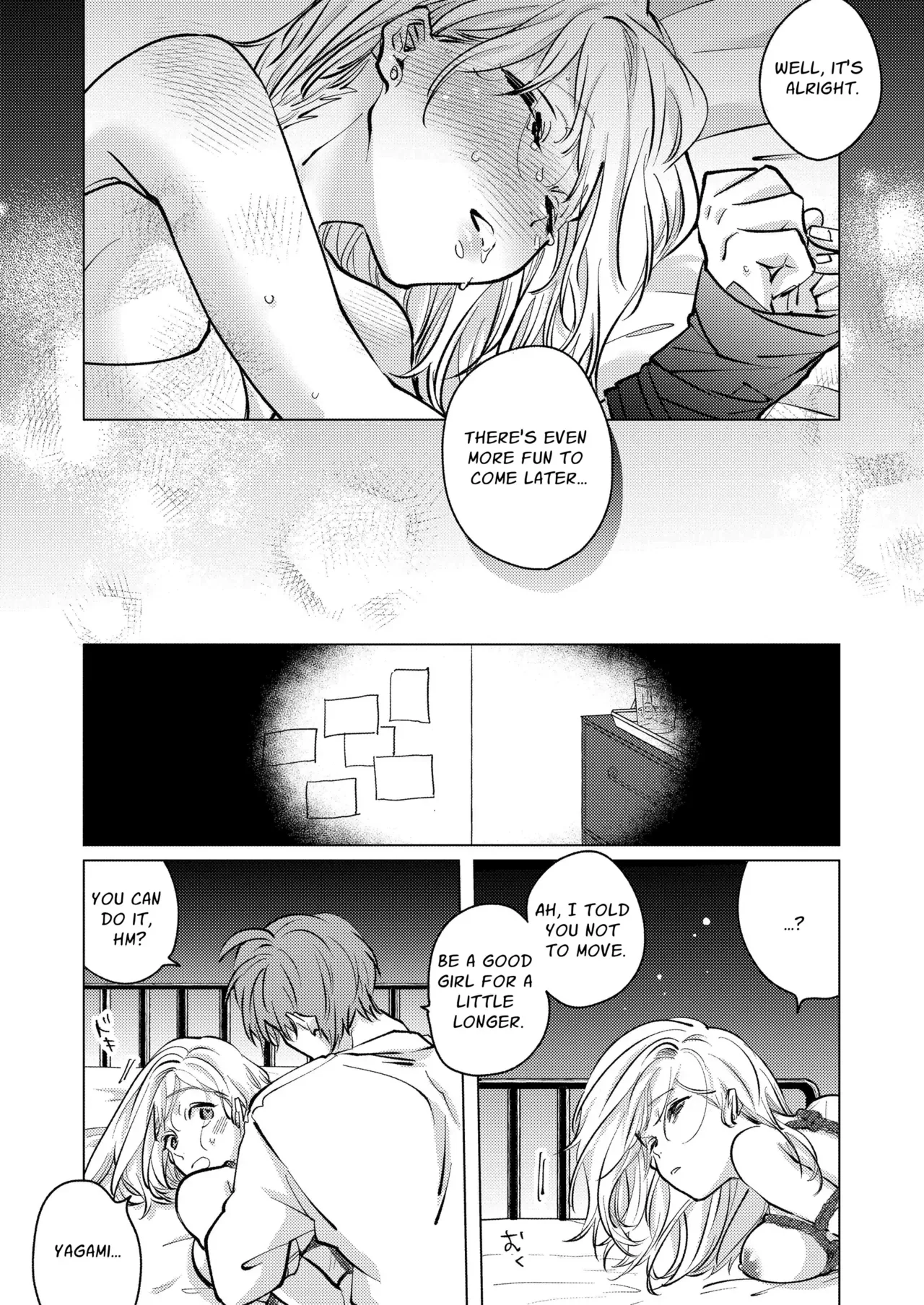 Otonari no Ai ga Omo Sugi Yagami-san wa Kankin Seikatsu de Haramasetai | Locked Up and Knocked Up by My Obsessive Neighbor Yagami page 43 original parody - kissing cunnilingus hentai manga - read online free