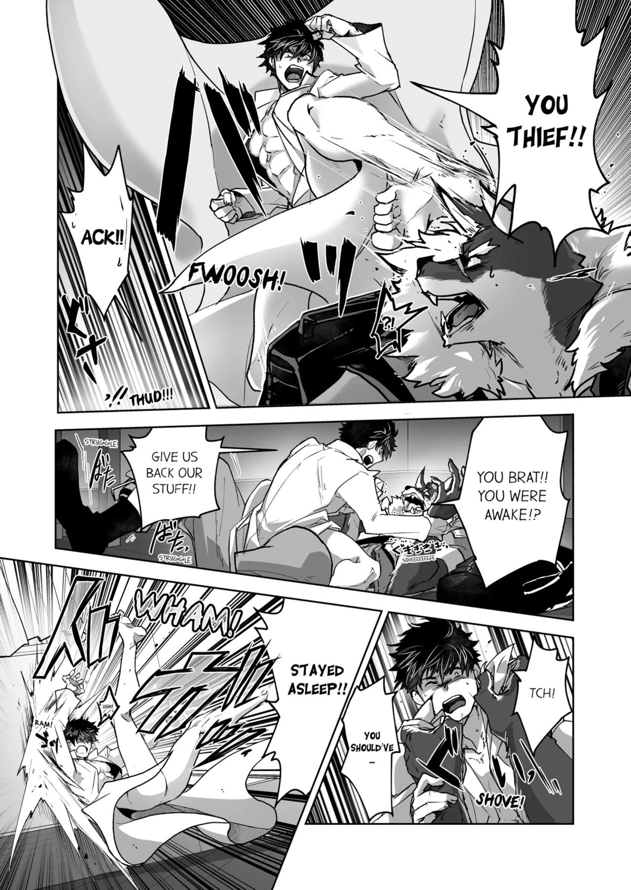 Kyojinzoku no Hanayome | The Titan's Bride Vol. 1-2 page 142 - kissing uncensored hentai manga - read online free