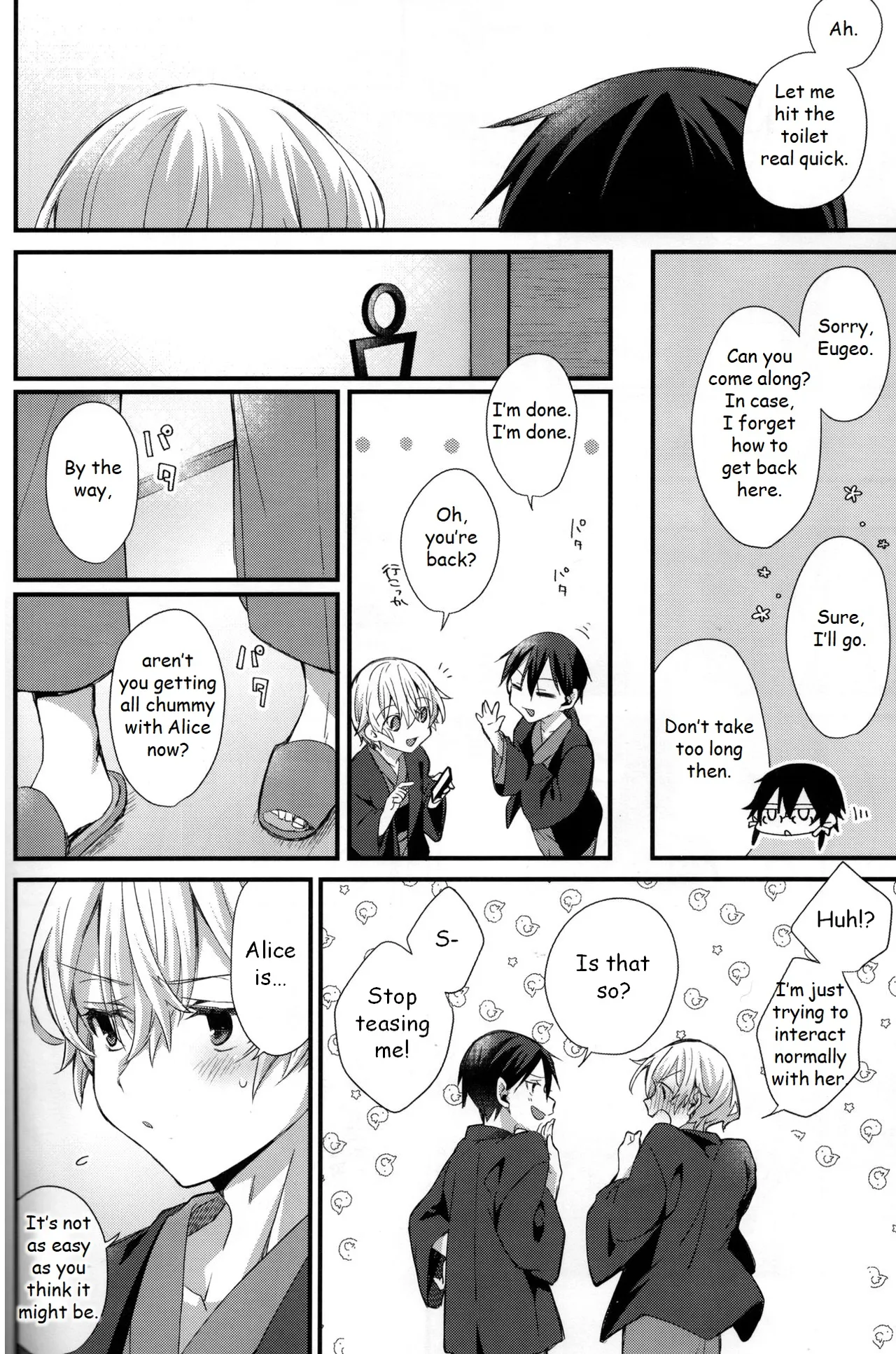 Close to you. page 10 featuring eugeo sword art online parody - anal anal intercourse hentai manga - read online free