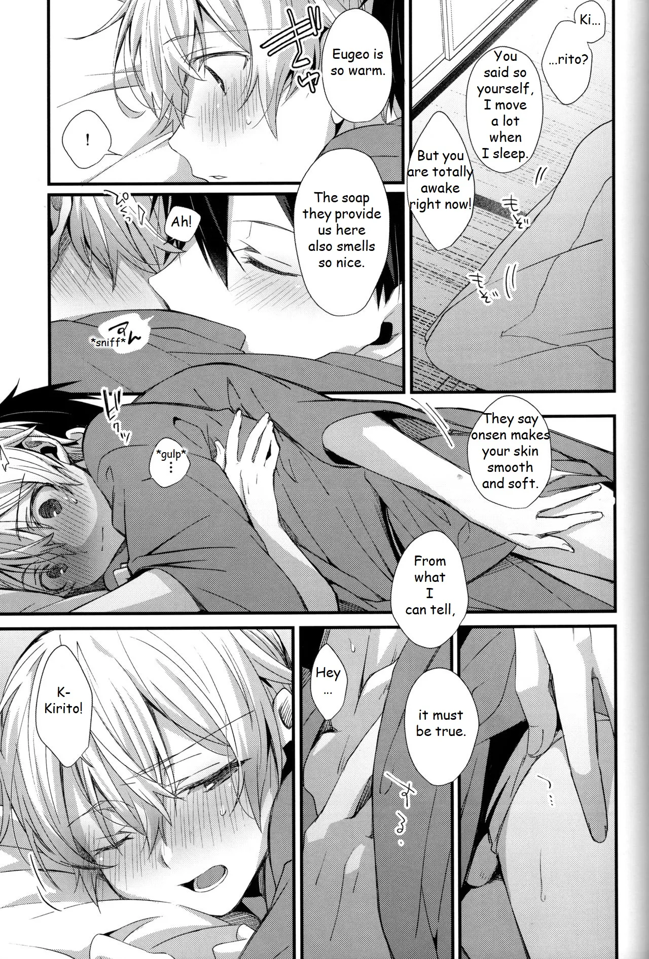 Close to you. page 17 featuring kazuto kirigaya sword art online parody - anal kimono hentai manga - read online free