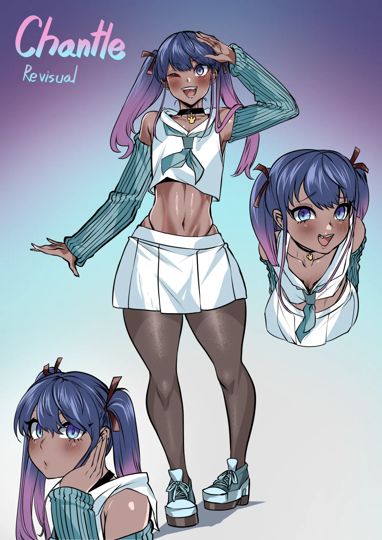 Hyper Rush Bunny page 47 original parody - full color swimsuit hentai manga - read online free