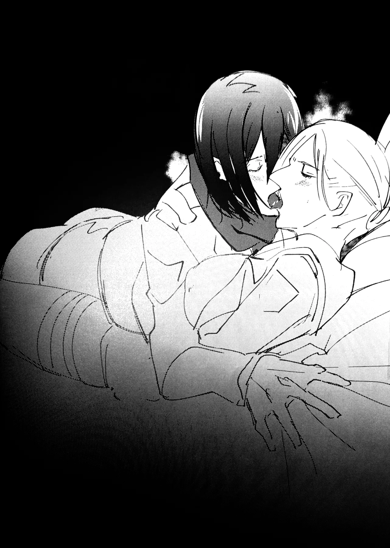 Gukou page 15 featuring mikasa ackerman shingeki no kyojin parody - females only yuri hentai manga - read online free