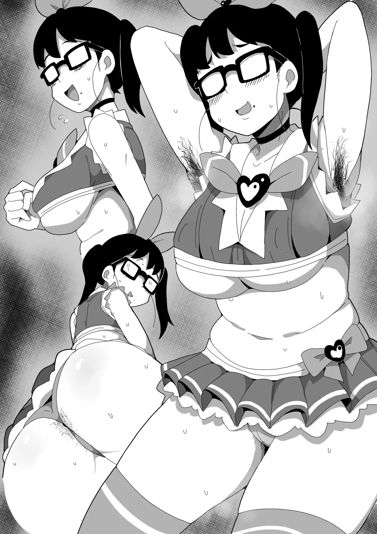 Jimi Otaku Megane-chan to Icha Love H 2 page 128 original parody - sole female beauty mark hentai manga - read online free