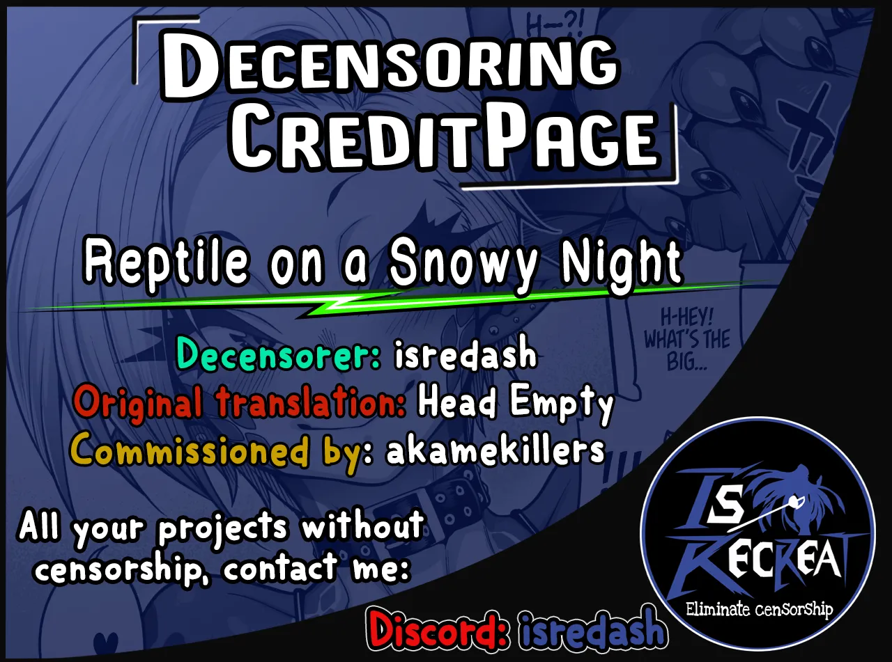 Yukifuru Yoru no Reptile | Reptile on a Snowy Night page 32 - sole female sole male hentai manga - read online free