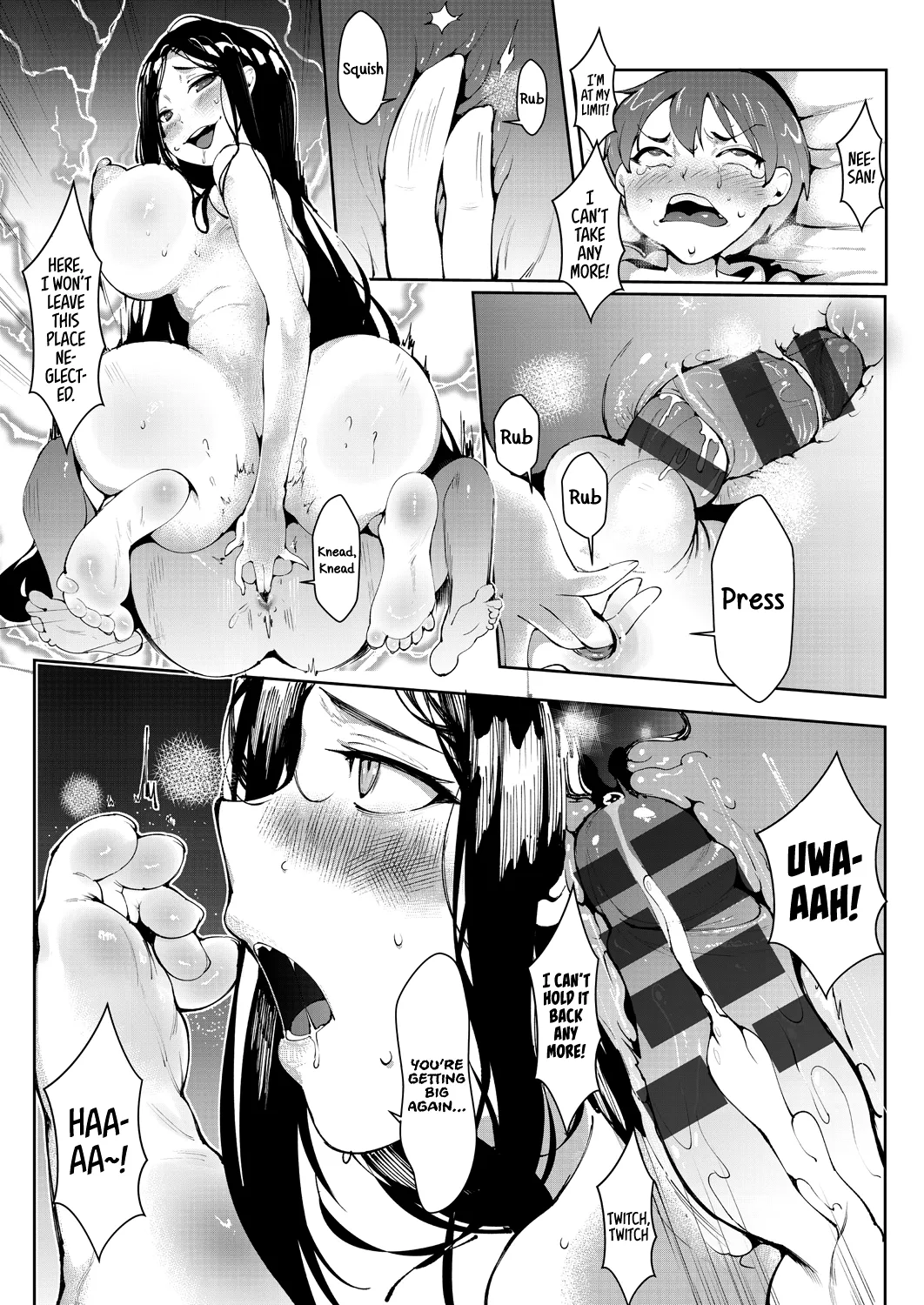 Ashiana Asobi | Ass and Foot Play page 120 - nakadashi paizuri hentai manga - read online free