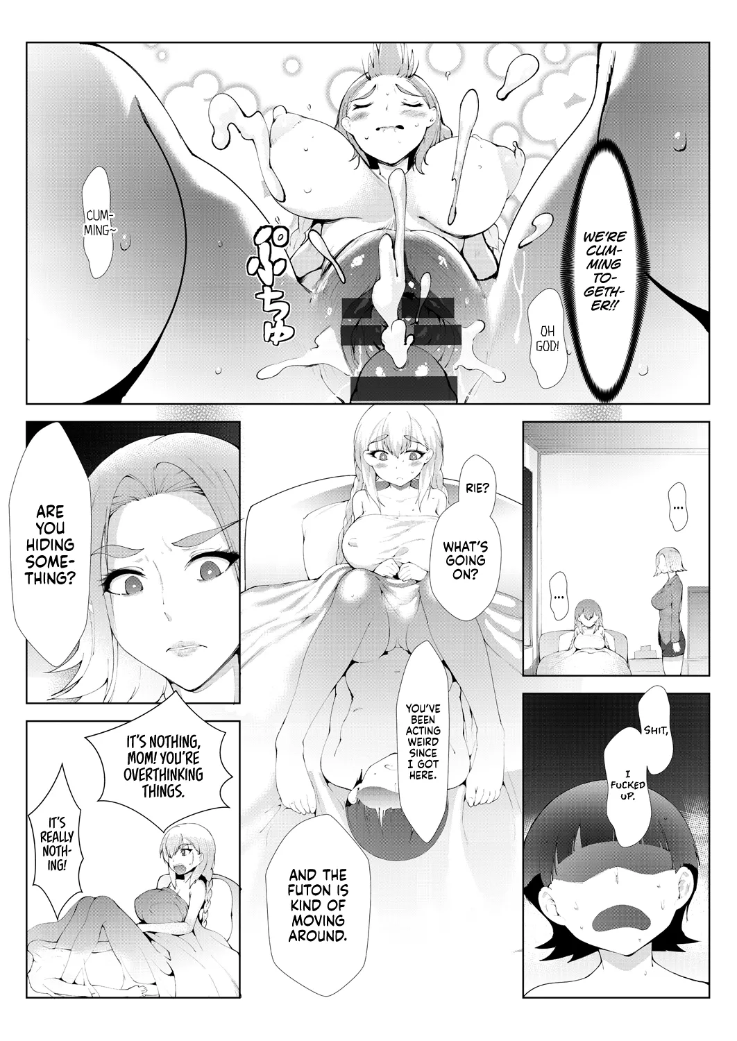 Ashiana Asobi | Ass and Foot Play page 95 - sweating kissing hentai manga - read online free