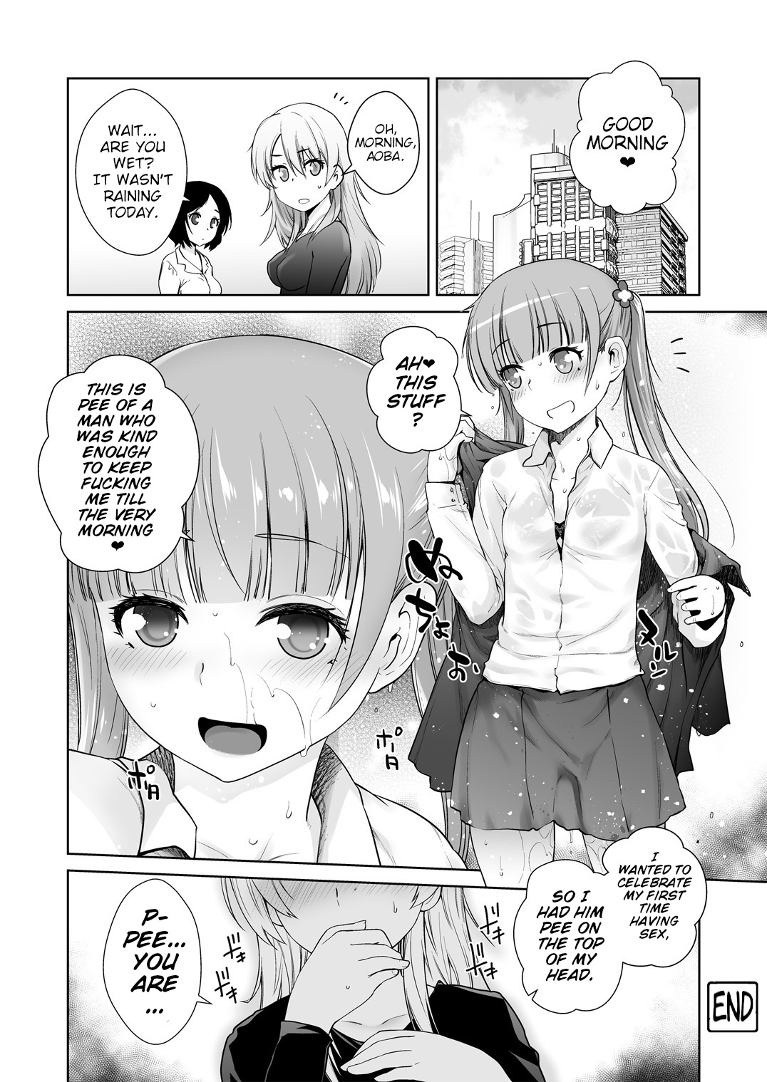 Adult Game mo Ganbaru zoi | I'll Do My Best, Even if I'm Working on an Adult Game page 38 featuring aoba suzukaze new game parody - sweating masturbation hentai manga - read online free
