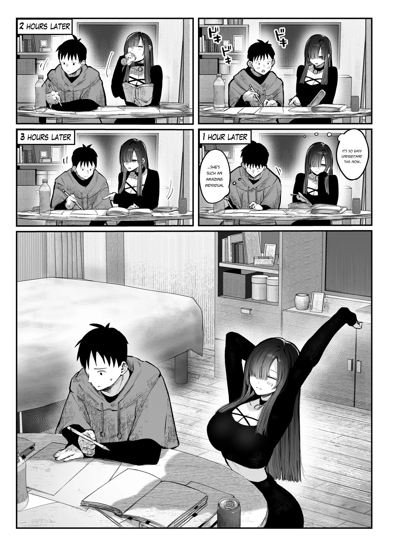 Oshiete Ageru page 35 original parody - condom stockings hentai manga - read online free