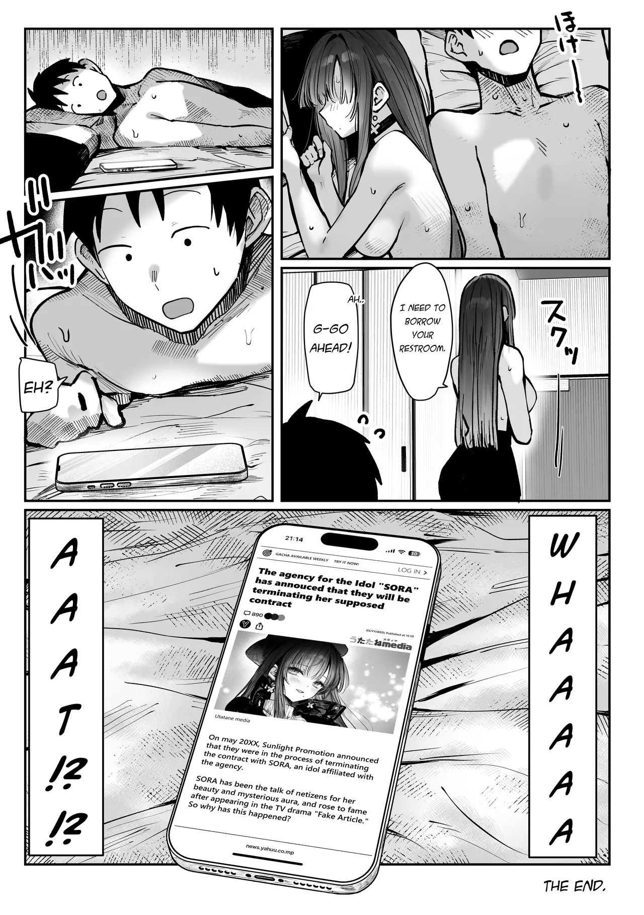 Oshiete Ageru page 63 original parody - condom stockings hentai manga - read online free