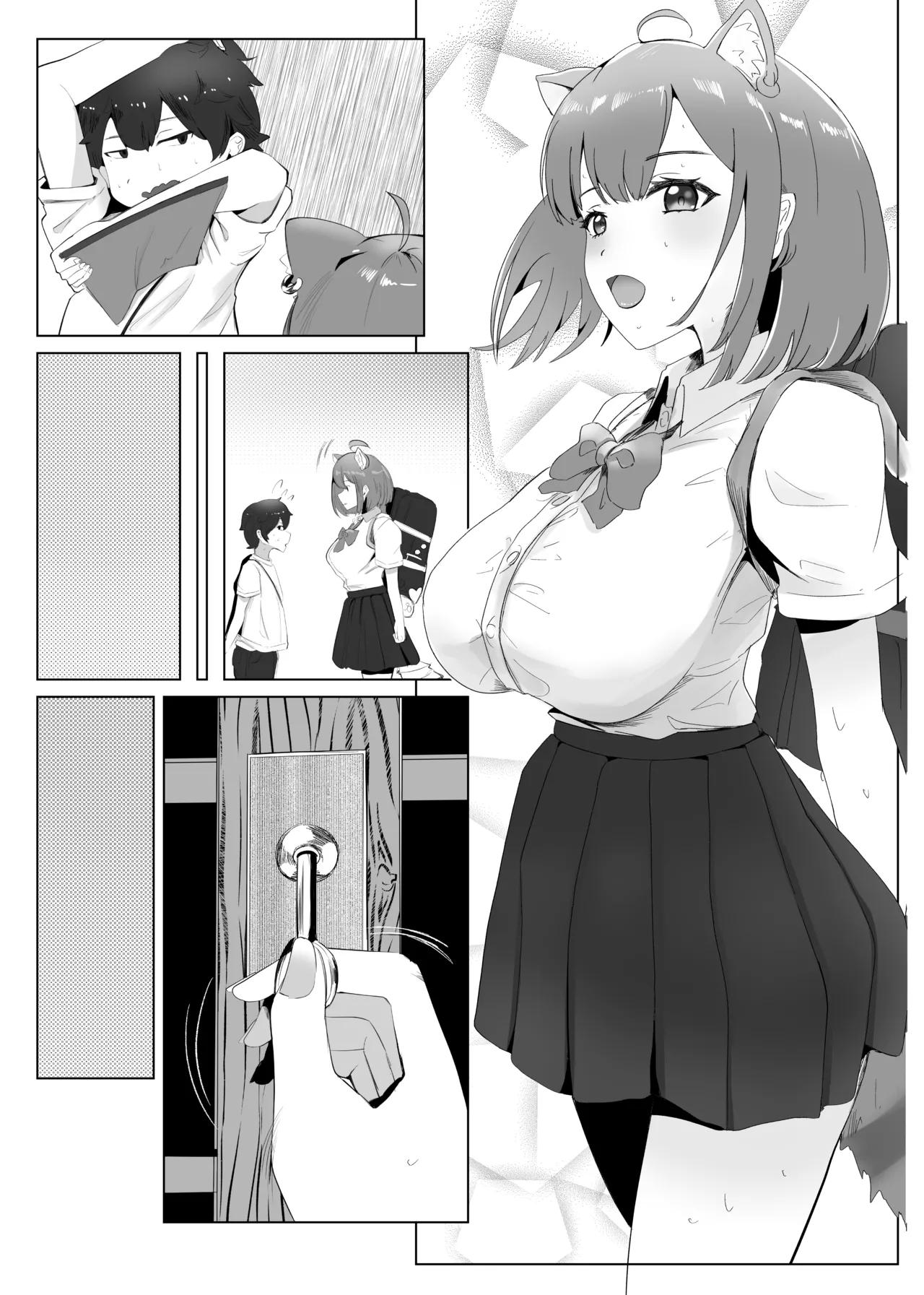 Ma Natsu ni majin no Kimi to naisho no koto page 34 featuring ratna petit nijisanji parody - kemonomimi group hentai manga - read online free