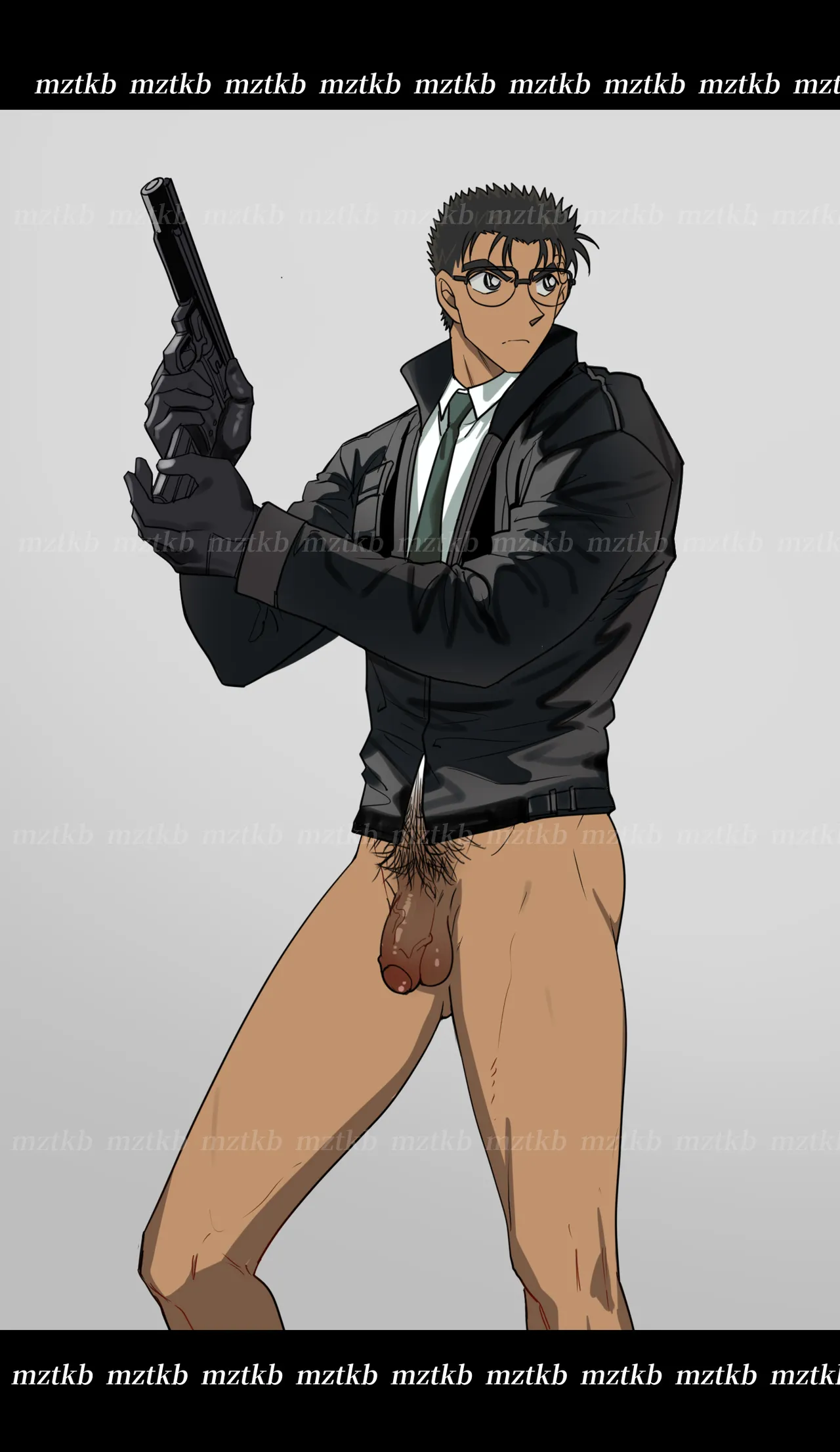 名侦探柯北 page 13 original parody - glasses solo action hentai manga - read online free