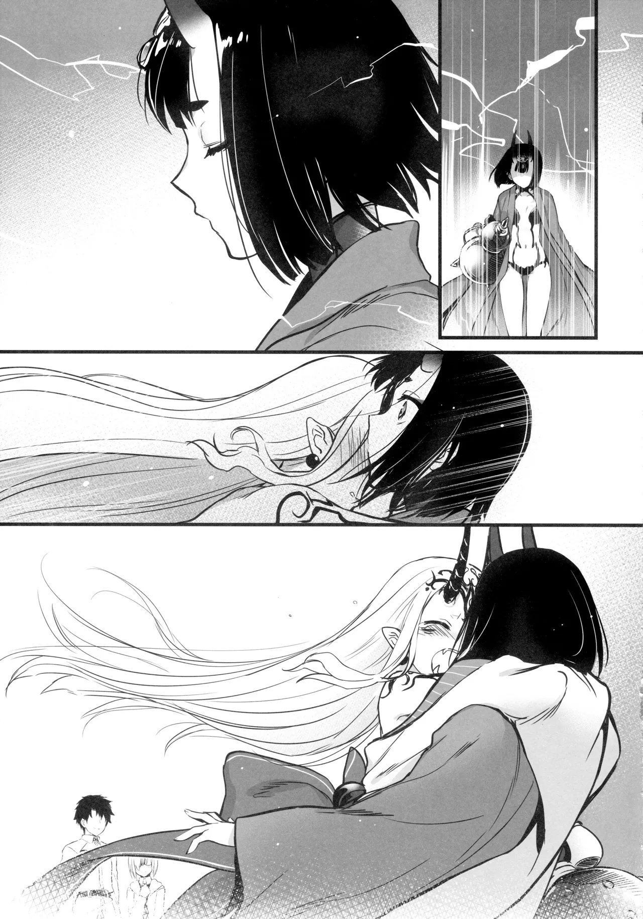 Sakake no Bankou page 25 featuring shuten douji fate grand order parody - oni group hentai manga - read online free